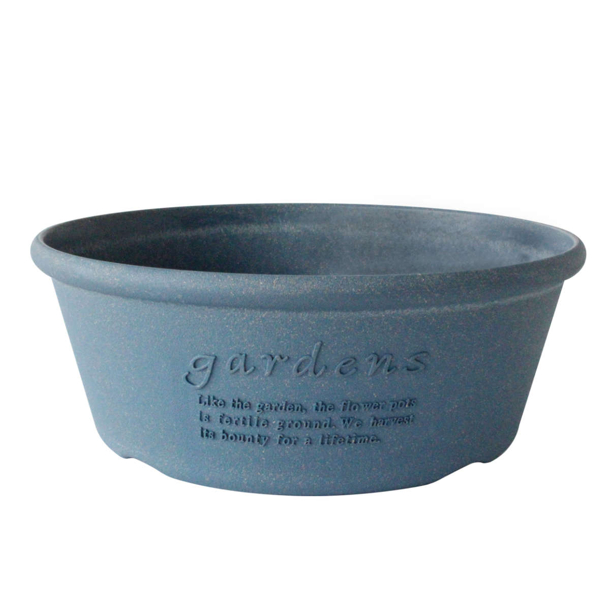 八幡化成 プランター エコプランター浅型 直径36.3cm 木粉入り