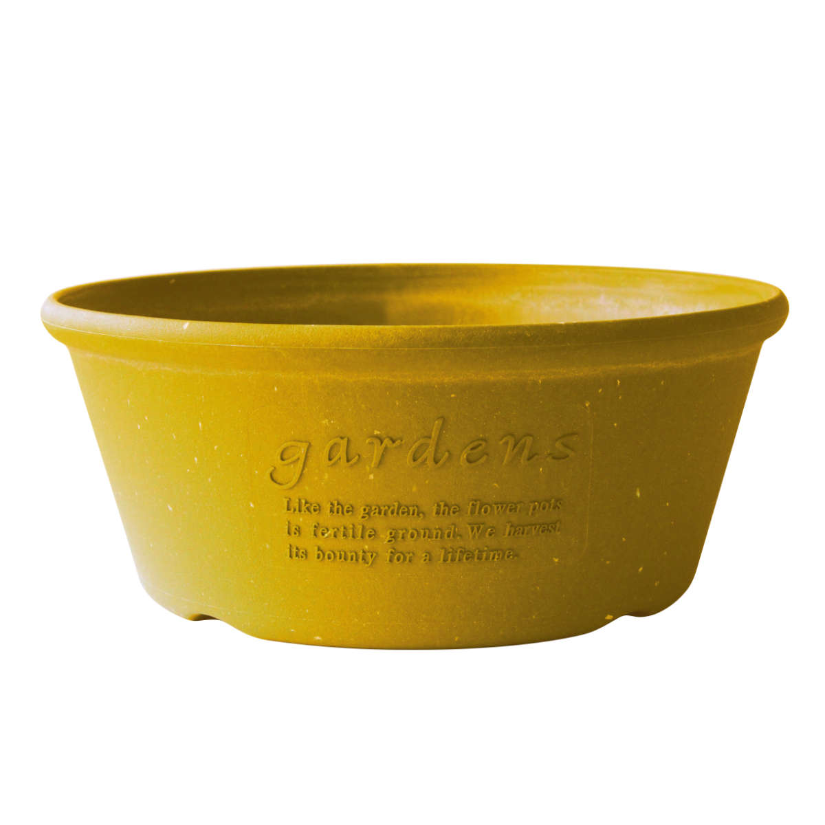 八幡化成 プランター エコプランター浅型 直径36.3cm 古紙入り