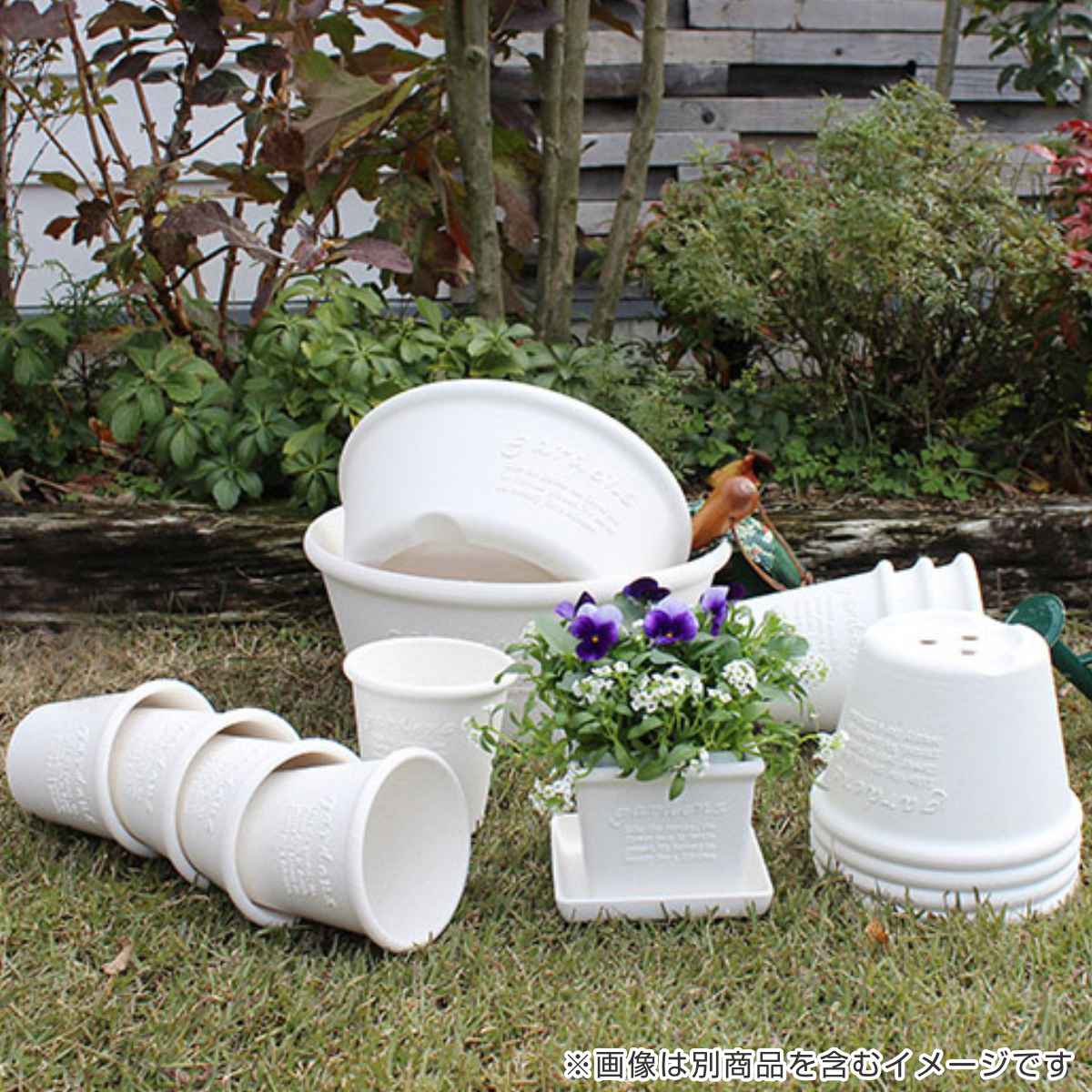 植木鉢 ハンギングエコポット 210 古紙入り 吊り下げ S字フック1