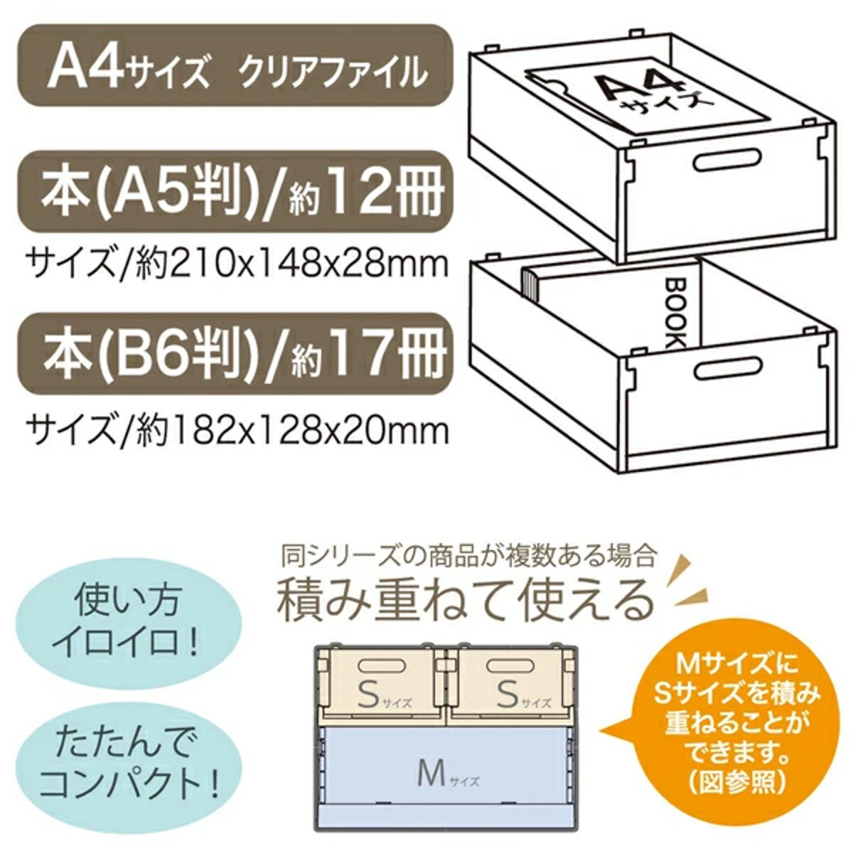 スケーター 収納ボックス 折りたたみコンテナー くまのプーさん