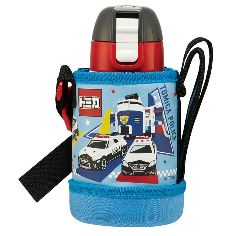 スケーター 水筒 直飲み 400ml 保冷専用 カバー付 ダイレクト