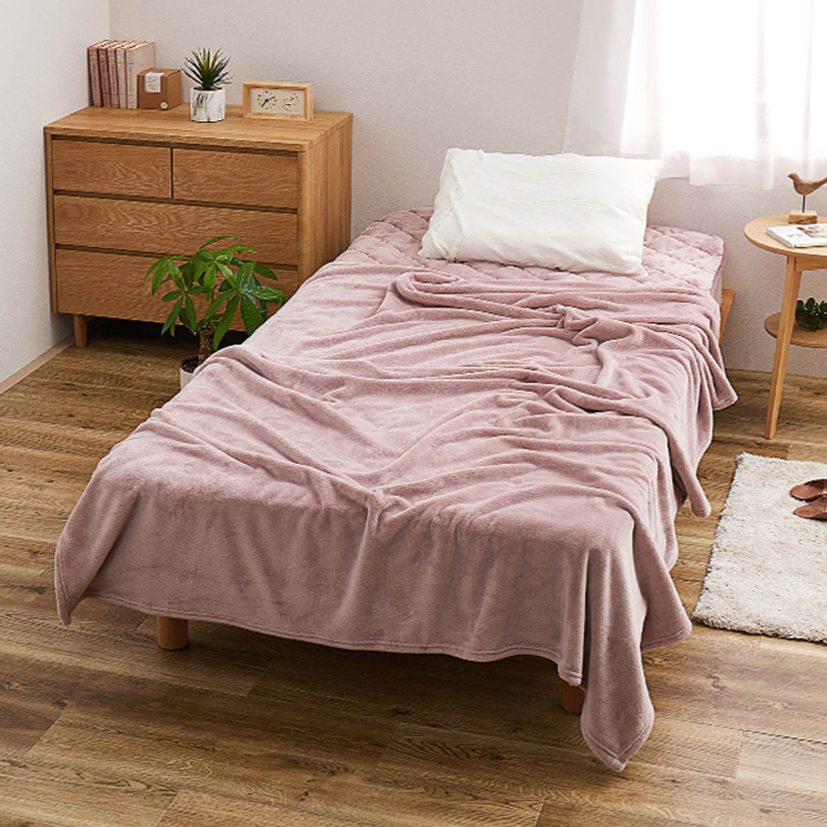 毛布 メレンゲタッチ 掛け毛布 シングル ふわふわ 洗える フランネル