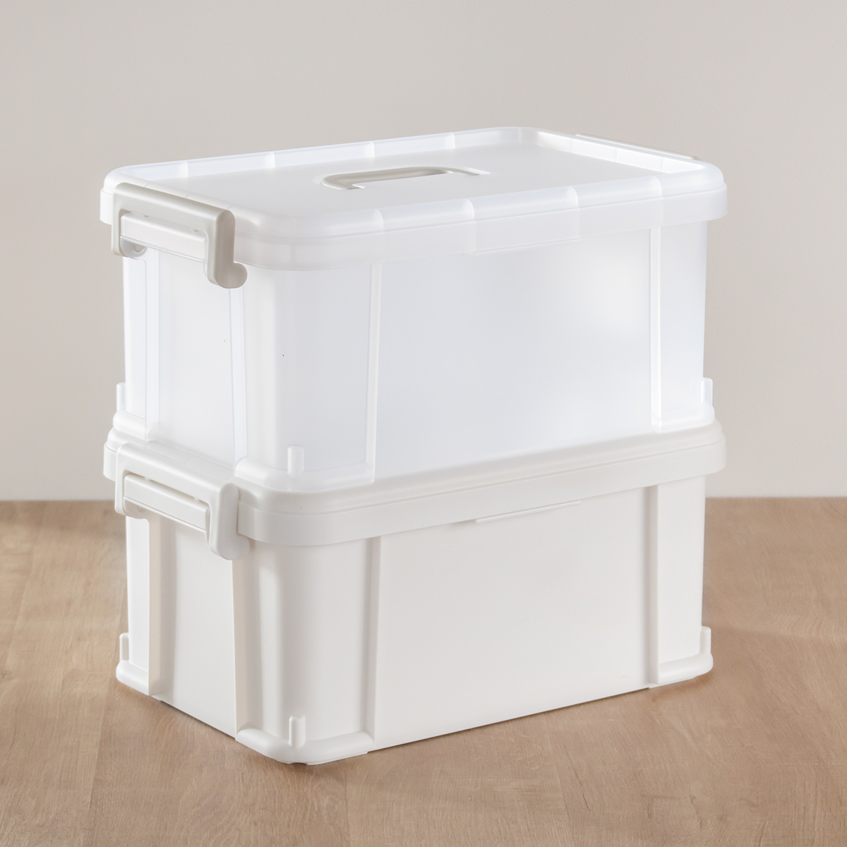 SANKA 収納ボックス ナチュラトラックス 幅38.8×奥行24.6×高さ17.5cm