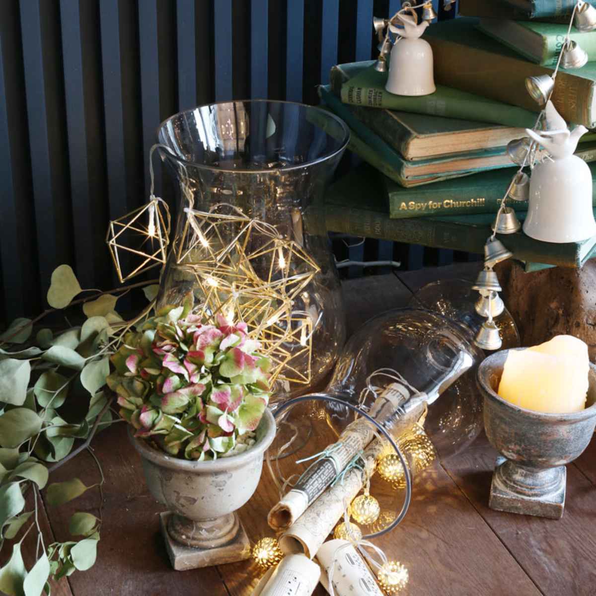 DULTON（ダルトン） 花瓶 ガラスベースE コンストリクション S 直径14