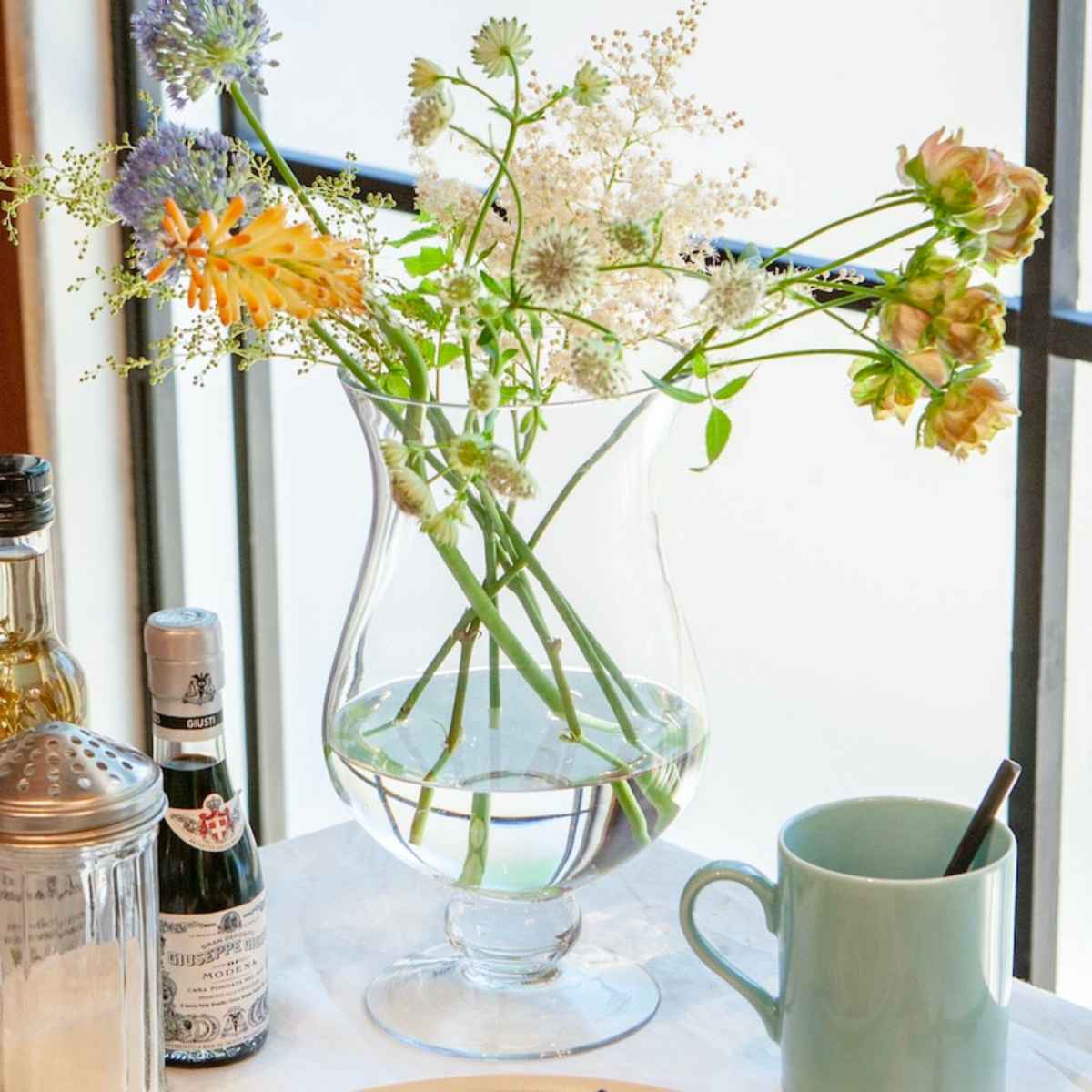 DULTON（ダルトン） 花瓶 ガラスベースE コンストリクション S 直径14