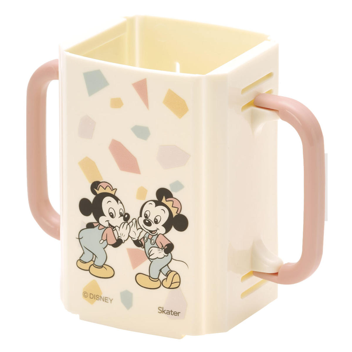 スケーター ドリンクホルダー 紙パックホルダー 両手 ハンドル付き