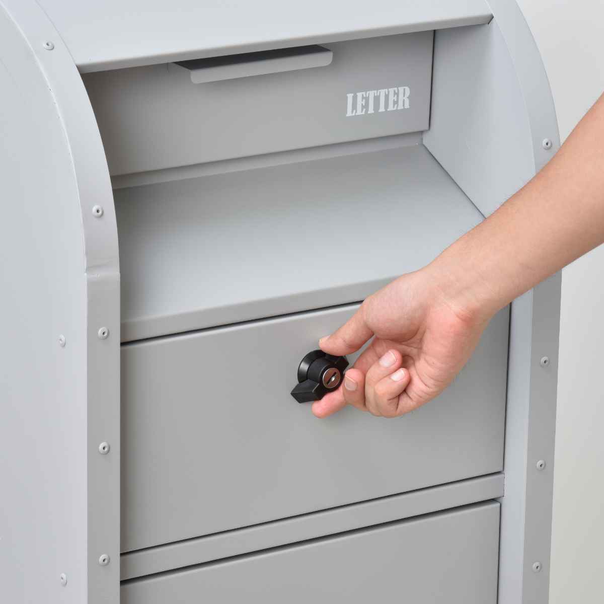 セトクラフト 宅配ボックス 宅配BOX付ポスト U.S. （ 郵便ポスト 宅配