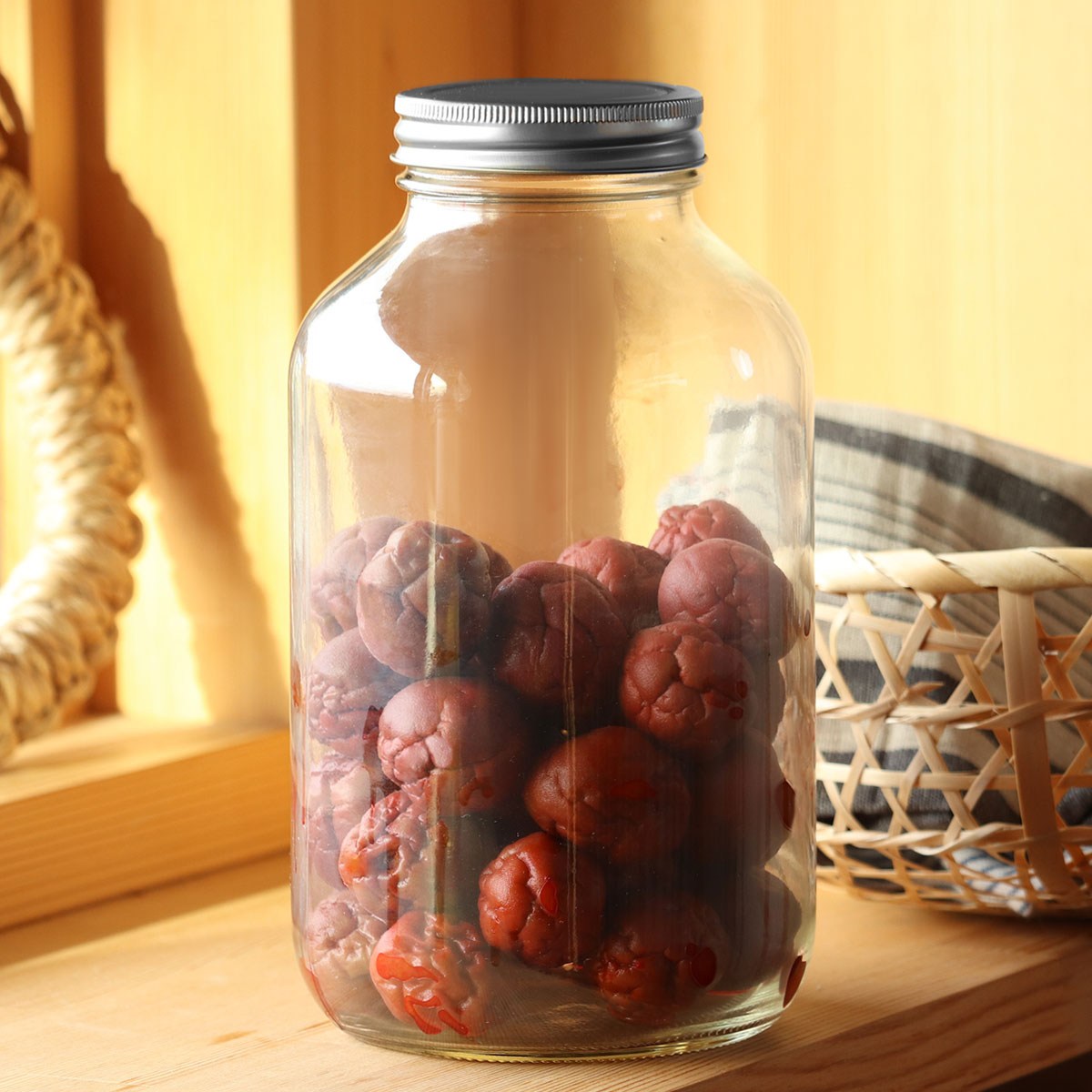 保存容器 1.8L ステンレスキャップ保存びん1800 セラーメイト （ 日本