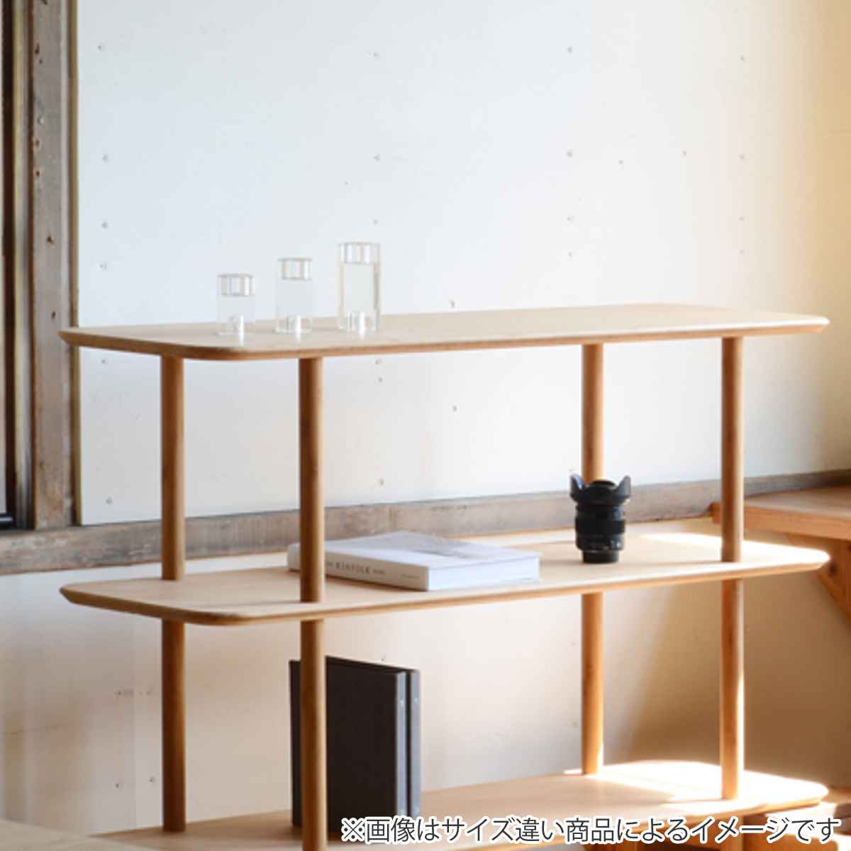 TEORI（テオリ） シェルフ 3段 幅120cm 竹製 （ ラック 日本製