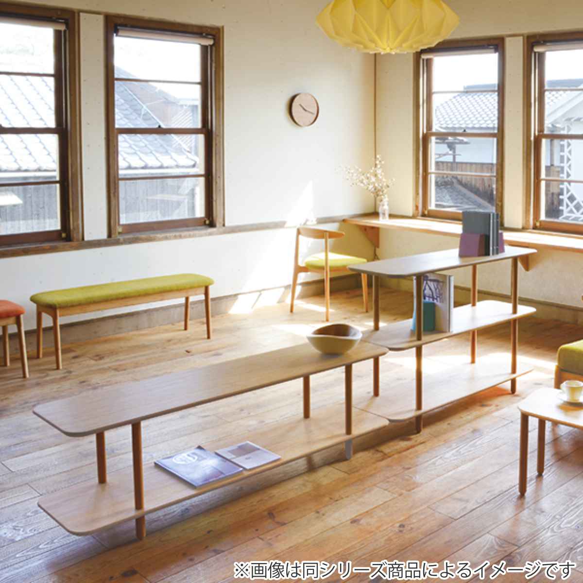 TEORI（テオリ） シェルフ 3段 幅120cm 竹製 （ ラック 日本製