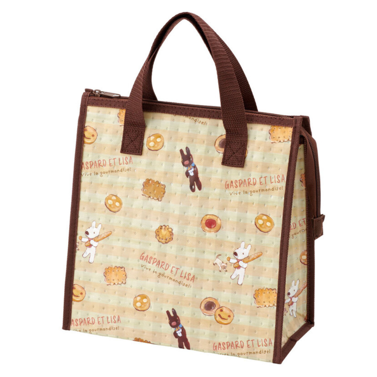 スケーター ランチバッグ 不織布 保冷 キャラクター （ リサラーソン