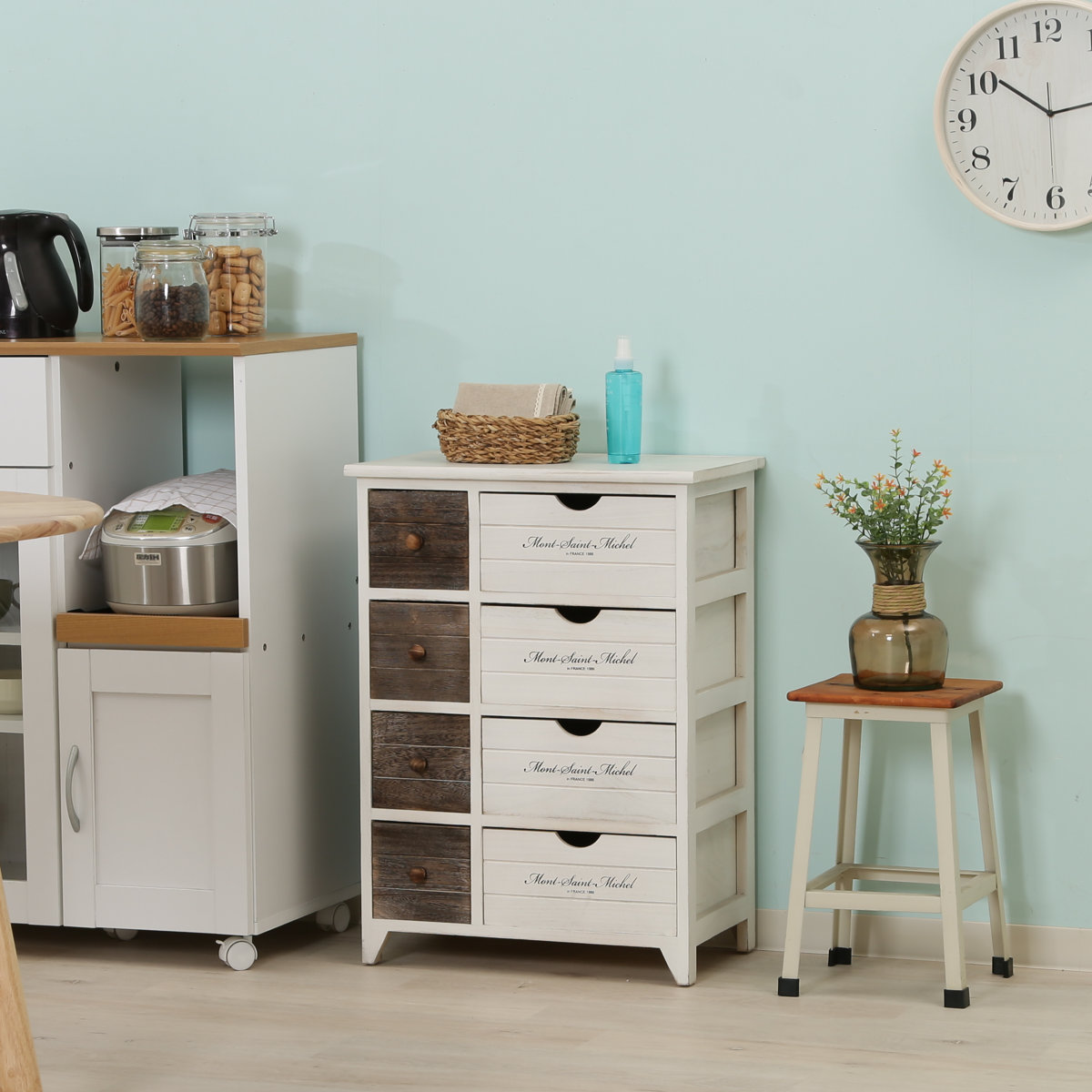 桐7カラーチェスト　アンティークチェスト 桐7カラーチェストアンティークチェスト