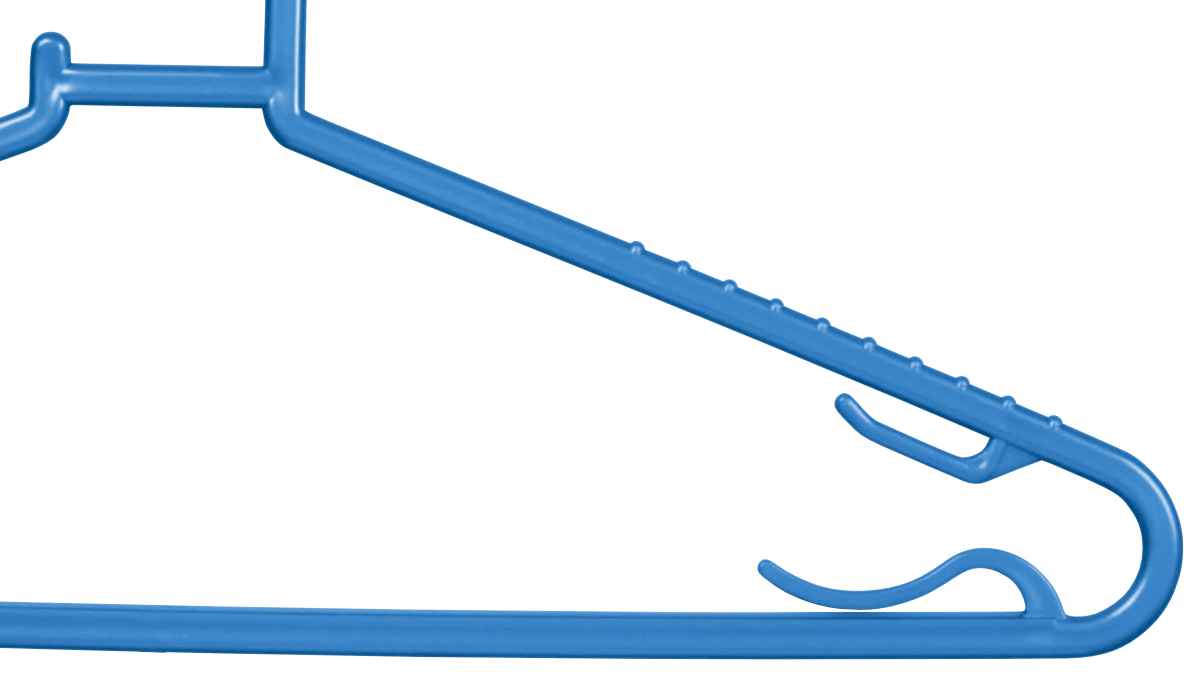 東和産業 ハンガー ネオスール ランドリーハンガー 10本組