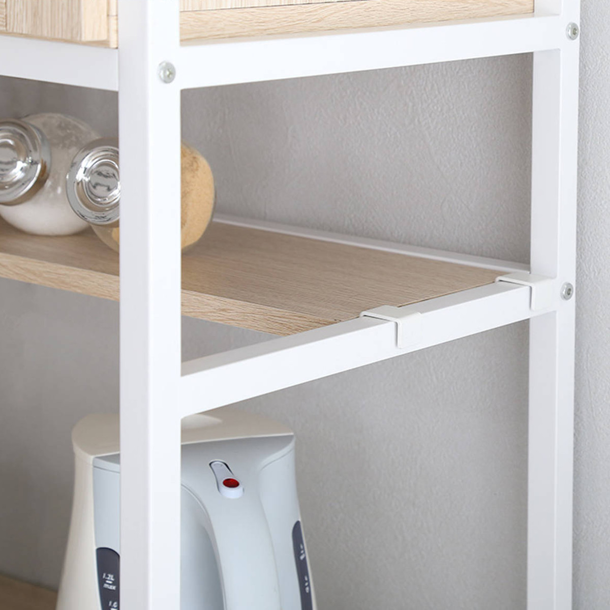 ホームテイスト(HOME taste) ゴミ箱上ラック 幅64cm スリムタイプ ホームテイスト(HOME taste) ゴミ箱上ラック 幅64cm スリムタイプ