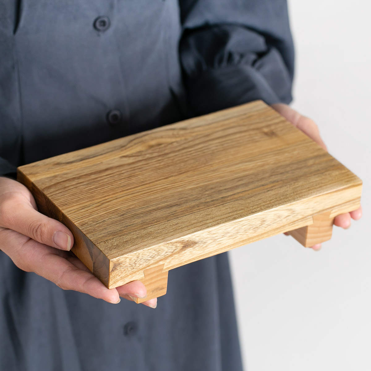 寿司下駄 L 22cm SUSHIGETA 天然木 （ 寿司盛り台 寿司ゲタ 盛台 盛り
