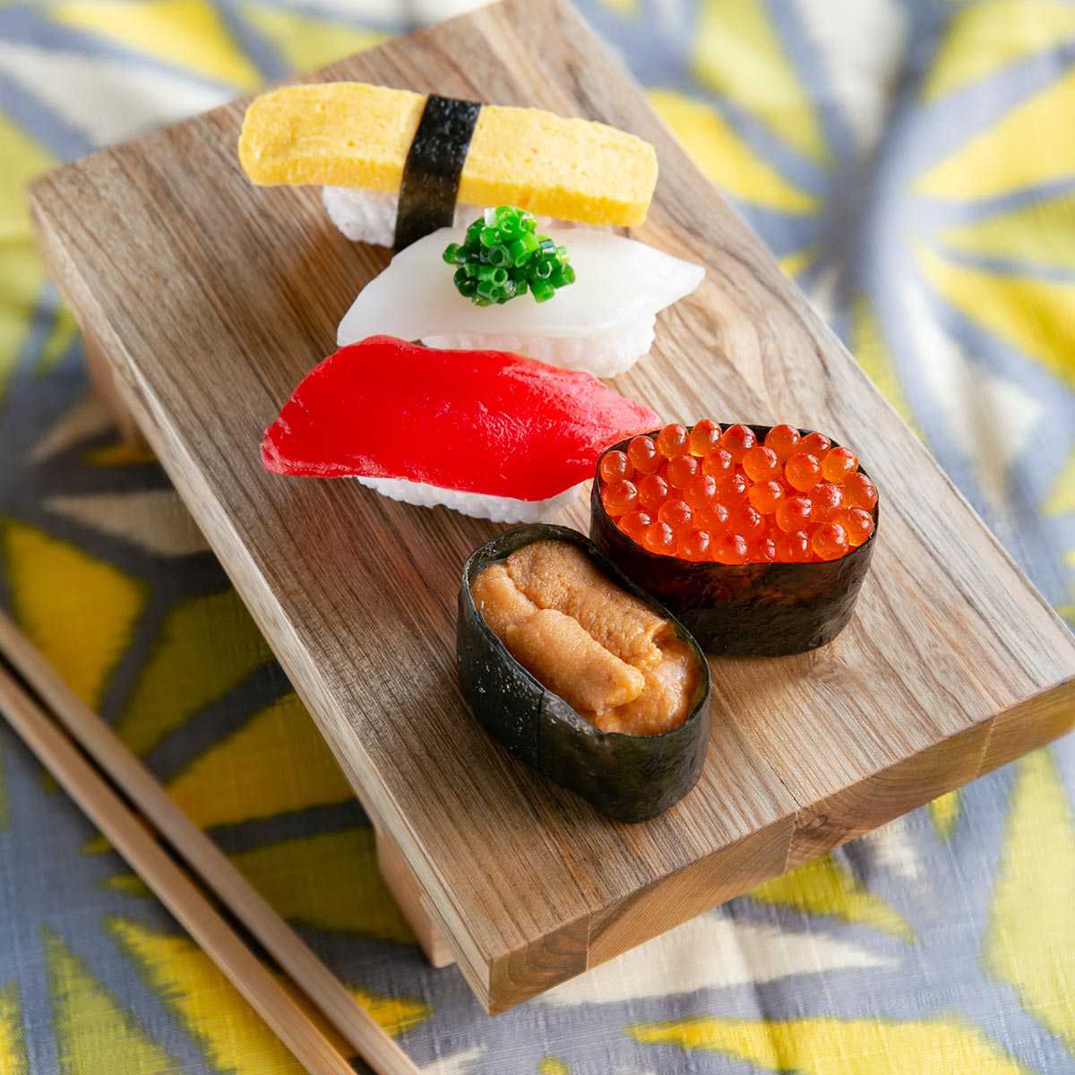 寿司下駄 L 22cm SUSHIGETA 天然木 （ 寿司盛り台 寿司ゲタ 盛台 盛り