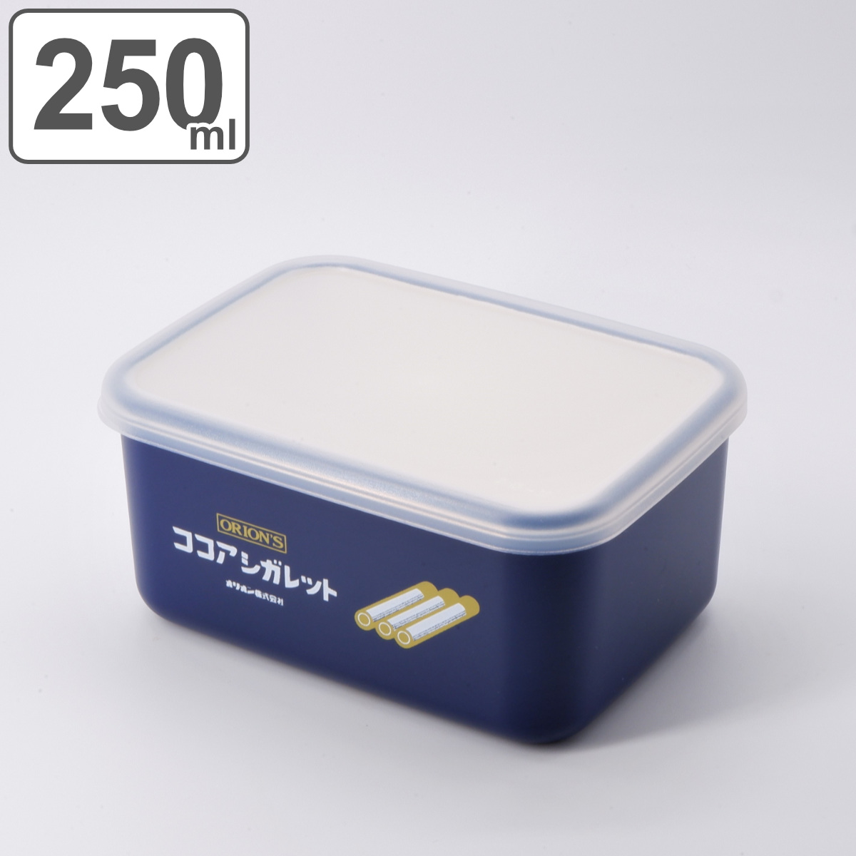 弁当箱 500ml 1段 レトロダガシ コンテナランチボックスM ココア