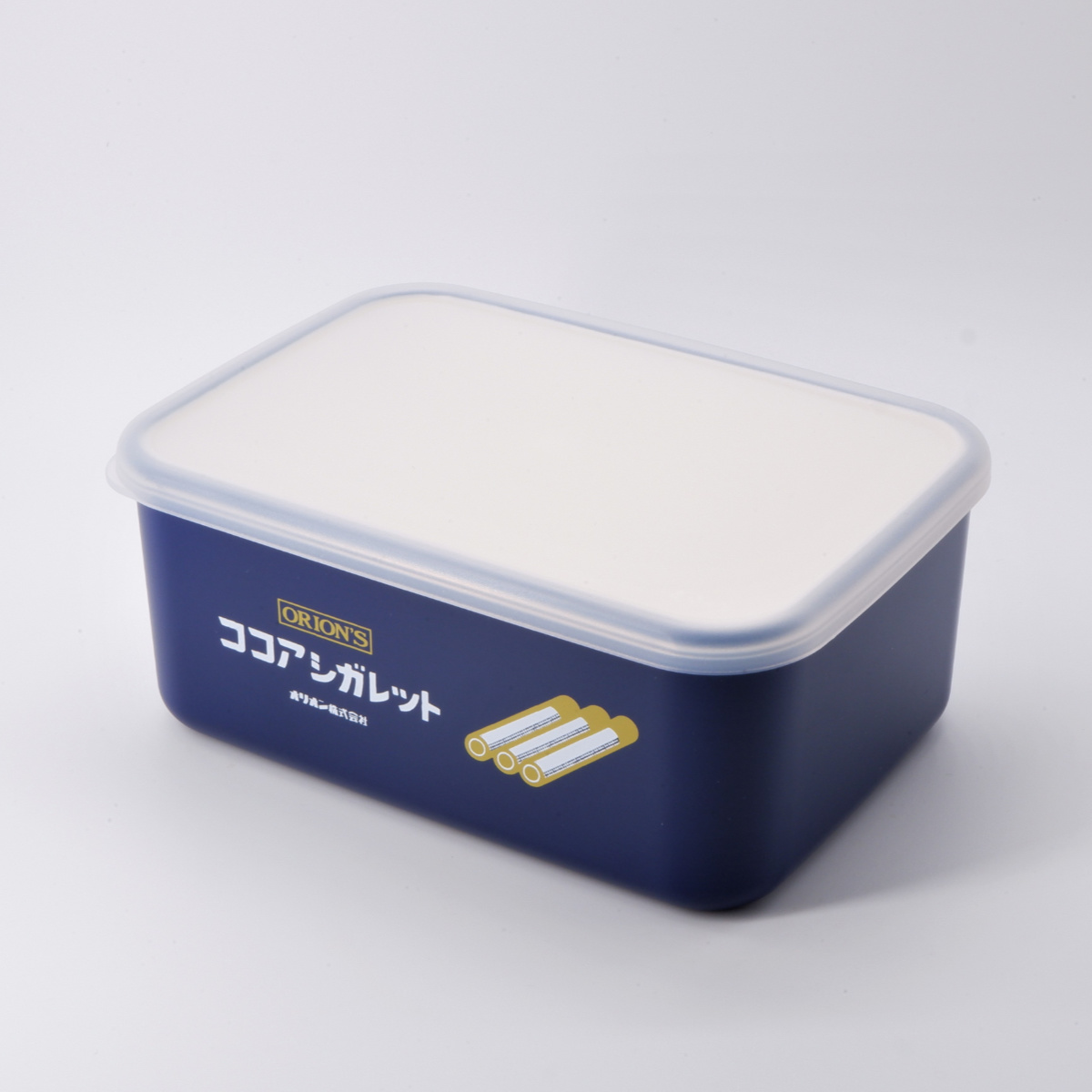 弁当箱 500ml 1段 レトロダガシ コンテナランチボックスM ココア