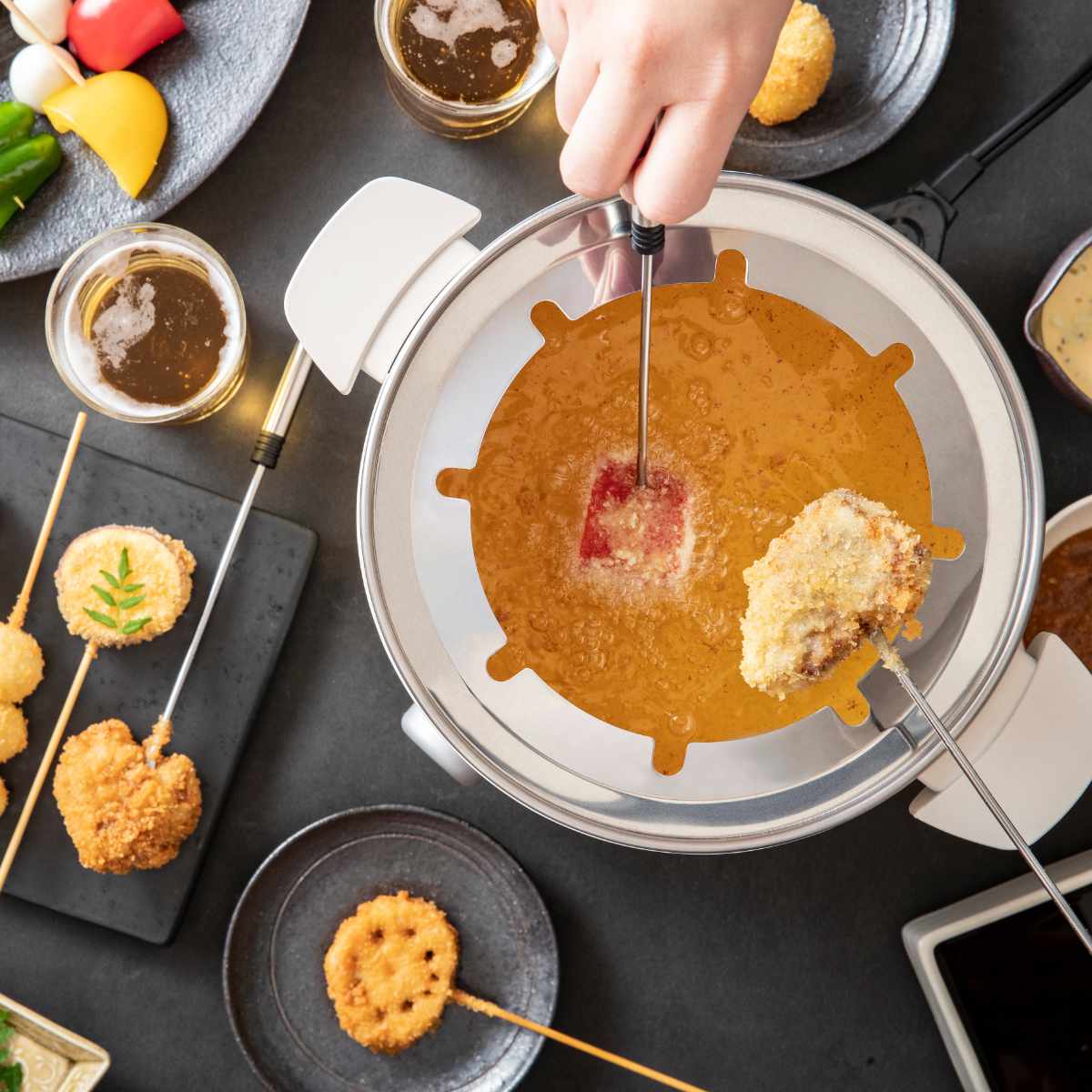 ピーコック魔法瓶工業 テーブルフライヤー 家庭用 電気フライヤー