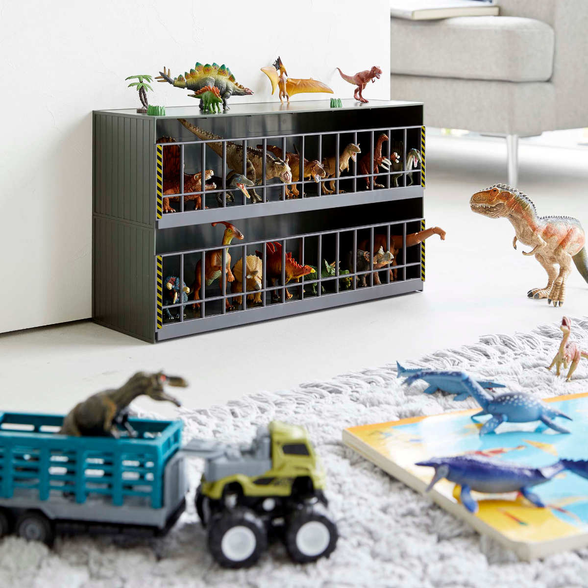 tower 山崎実業 恐竜収納ラック タワー （ 4903208058087 タワー