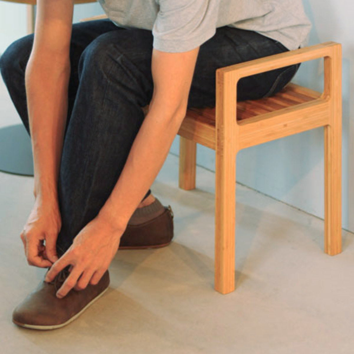 竹製 チェア ベンチ 椅子 和家具 レトロ リビング 寝室 インテリア