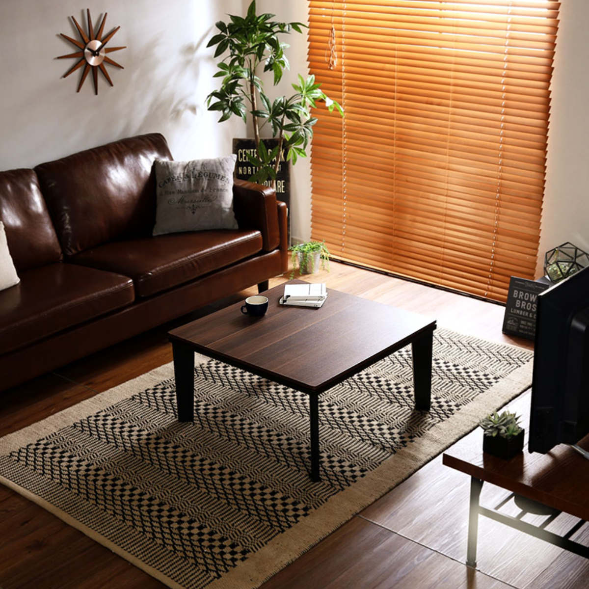 ホームテイスト（HOME taste） こたつ 幅70cm テーブル カジュアル