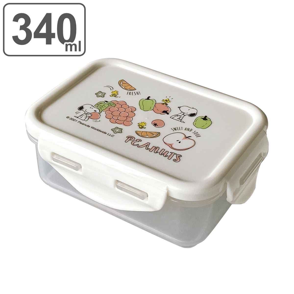 保存容器 340ml スヌーピー 抗菌キーピングケース （ 日本製 密閉