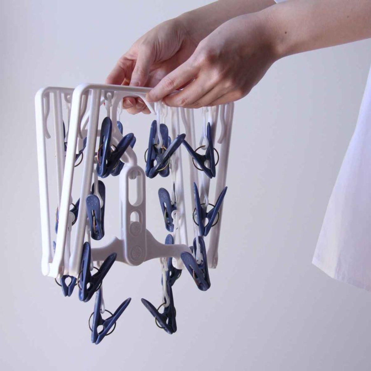 アイセン（aisen） 洗濯ハンガー 16ピンチ ミニ角ハンガー （ 洗濯