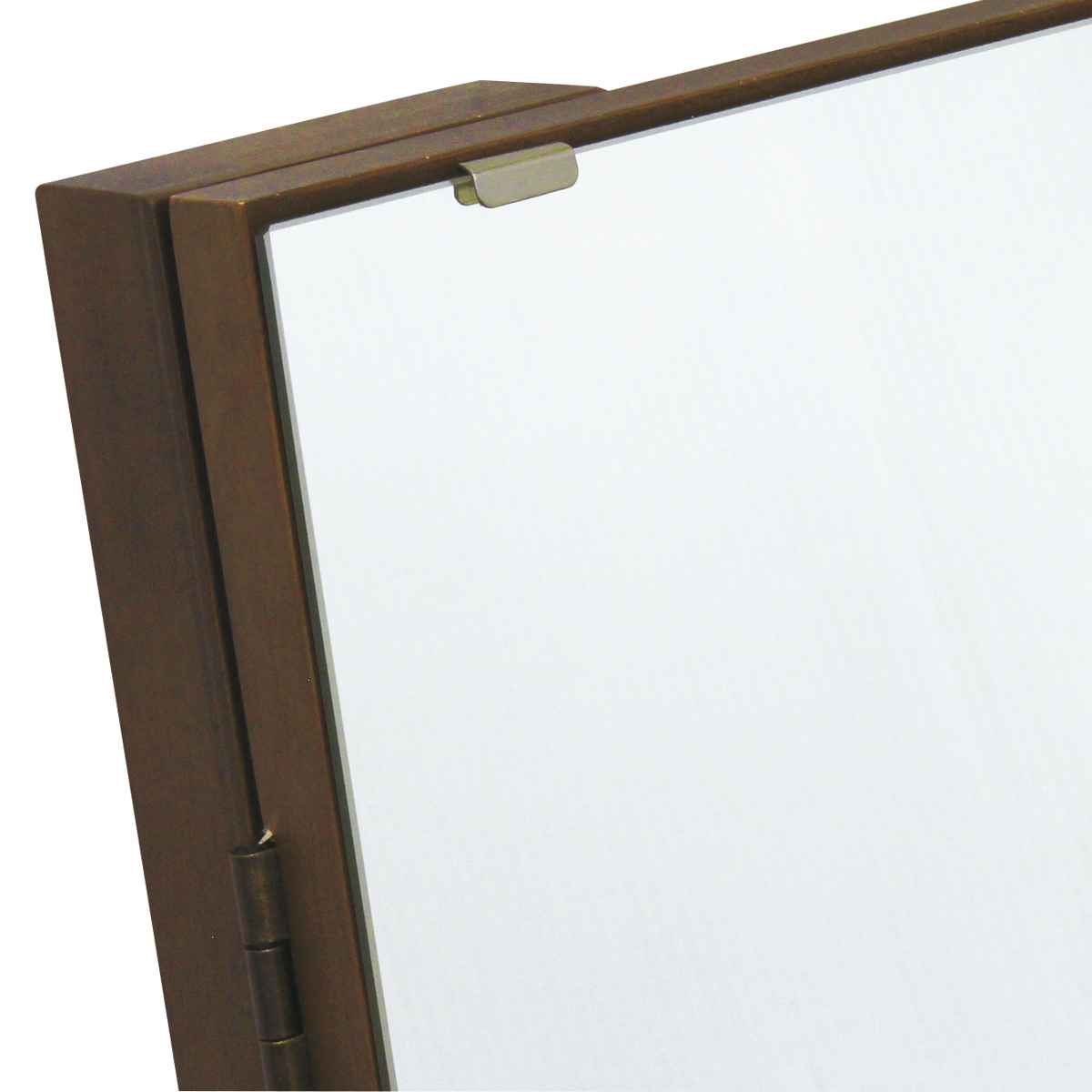 塩川光明堂 ミラー 壁掛け ウォールミラー アングル 20×150cm （ 鏡