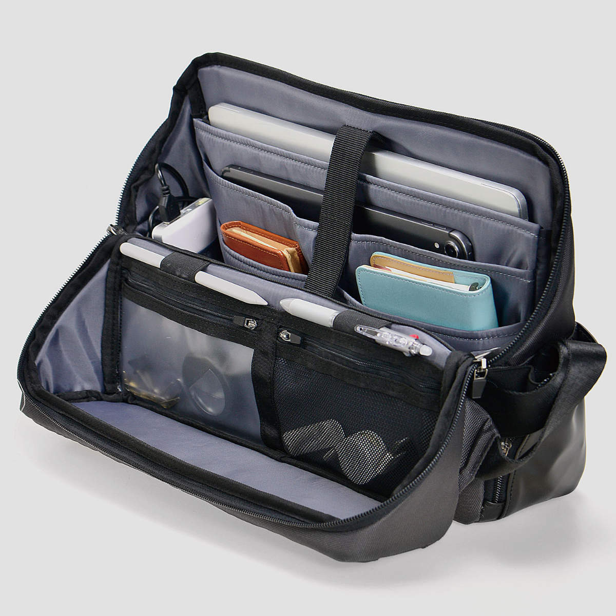 ウノフク ビジネスバッグ BAGGEX ノフィス ショルダーバッグ 横型