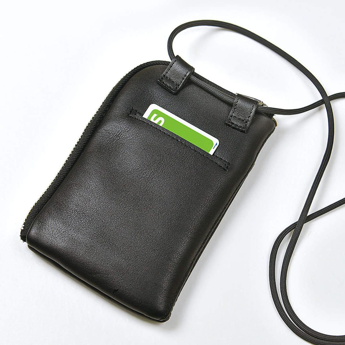 ウノフク ネックウォレット re:credo リンカー ショルダー スマホ入れ