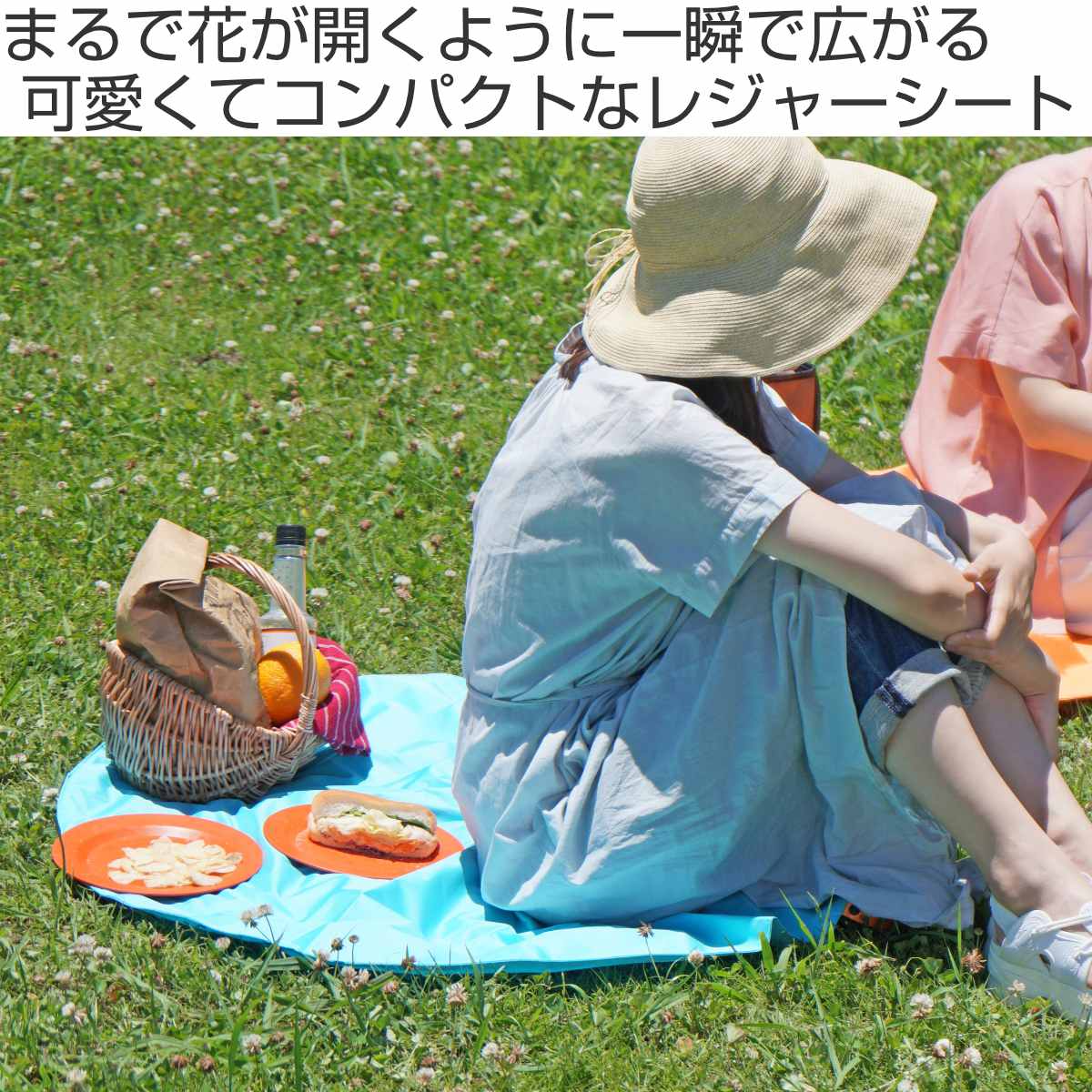 イケックス工業 レジャーシート 1人用 87cm BLOOM 大サイズ