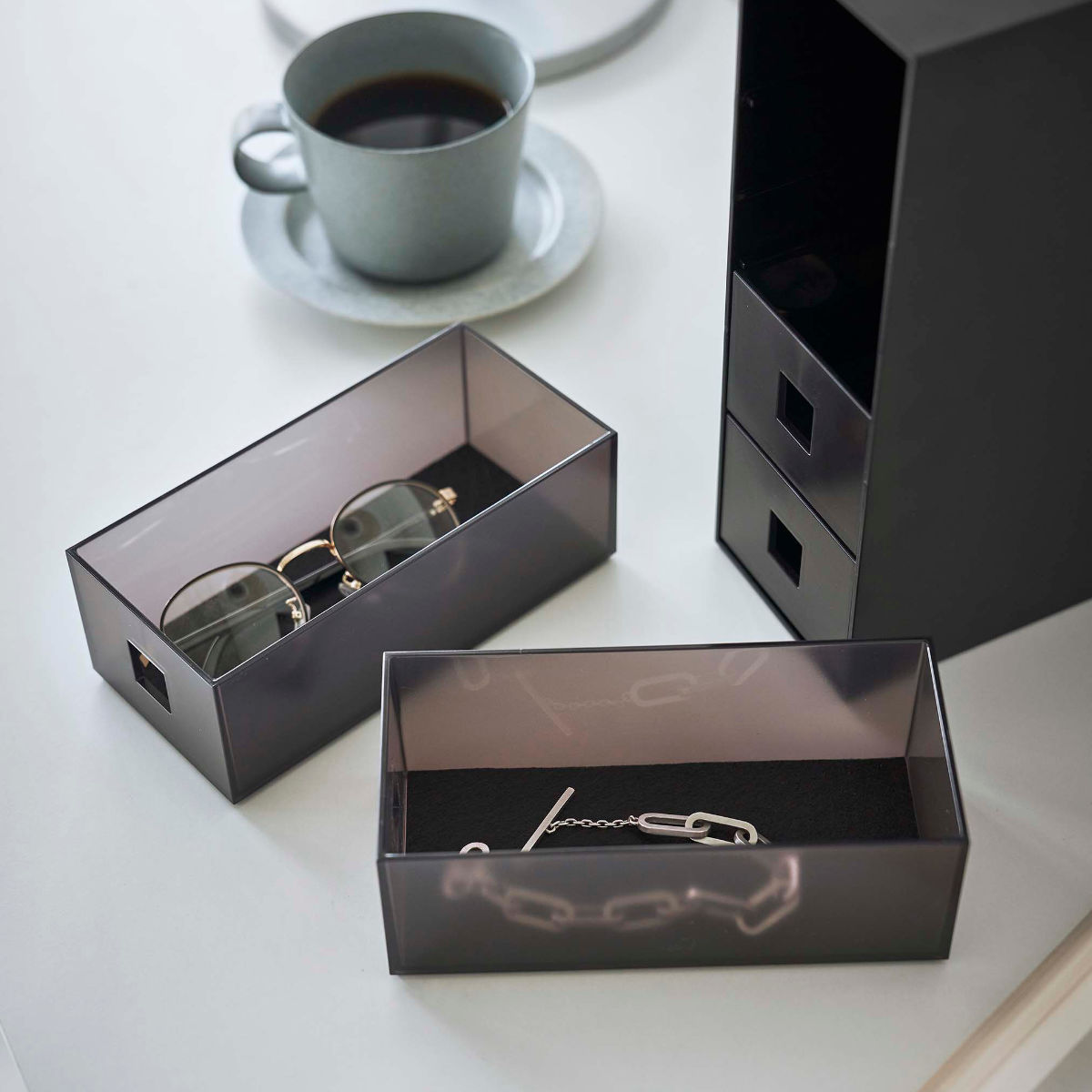 tower 山崎実業 サングラス＆小物収納ケース タワー （ 4903208061339