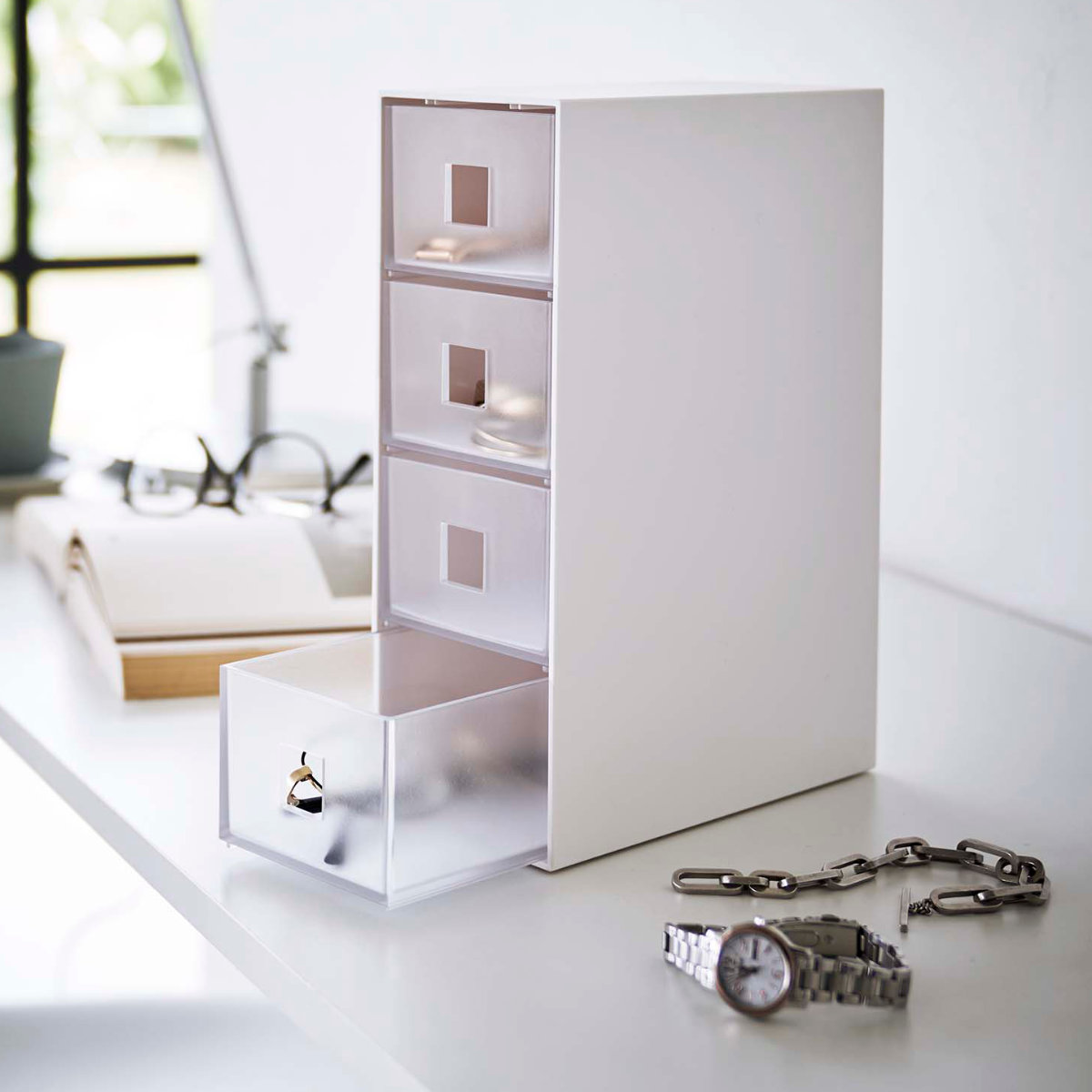 tower 山崎実業 サングラス＆小物収納ケース タワー （ 4903208061339