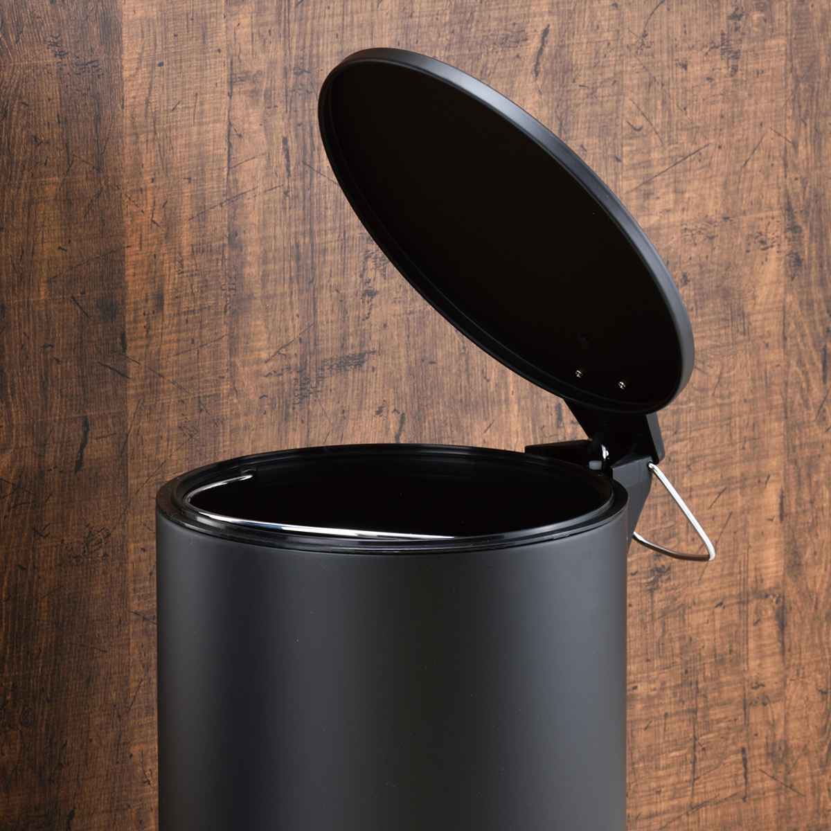 和平フレイズ ゴミ箱 12L マイトラッシュ ペダルペール ブラック