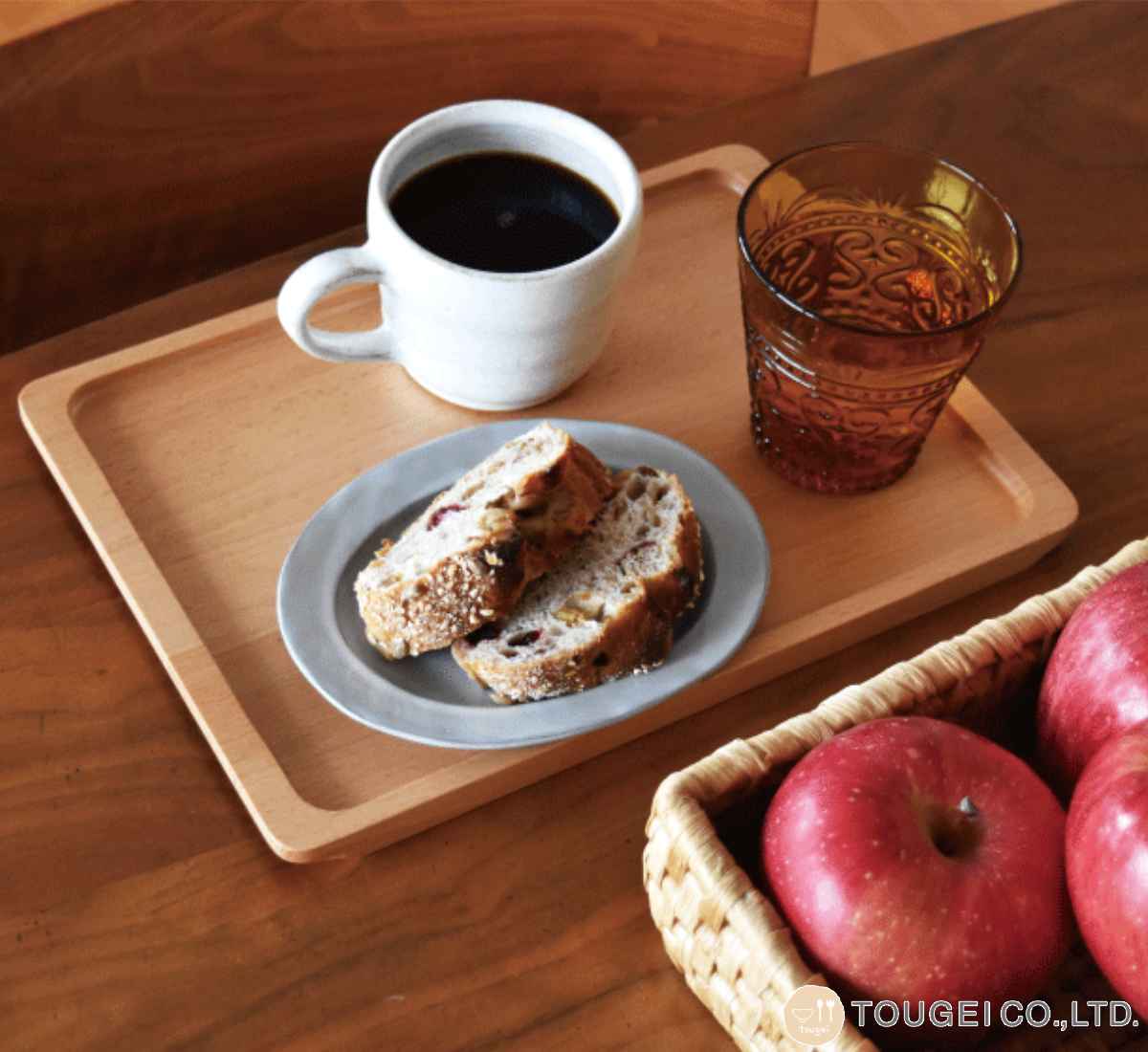 トレー 29.5cm L 木のトレー 木製 （ トレイ お盆 木製トレー 小物入れ