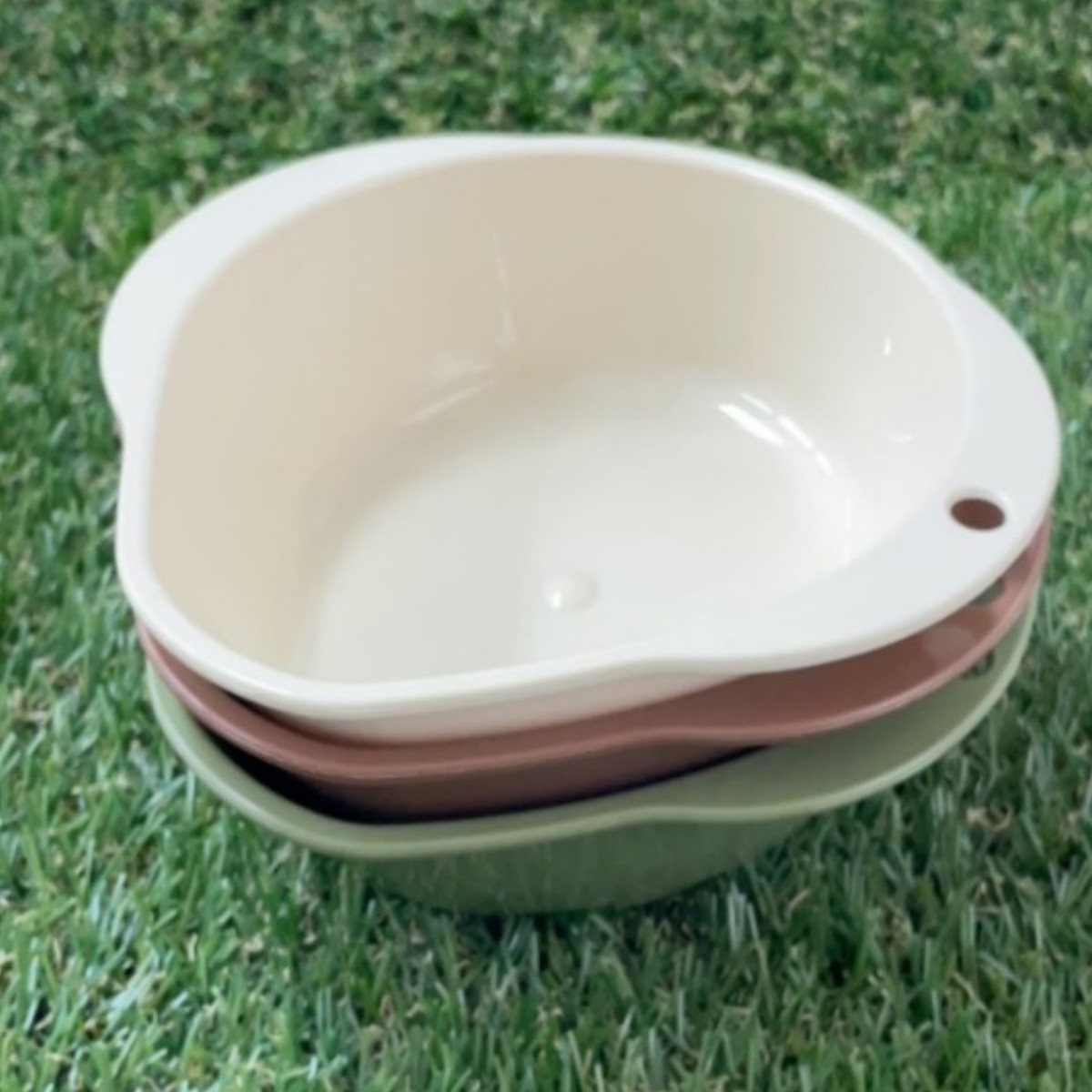 アウトドア食器 3個入 マウスカップ （ 約 15cm 皿 深皿 プレート お皿