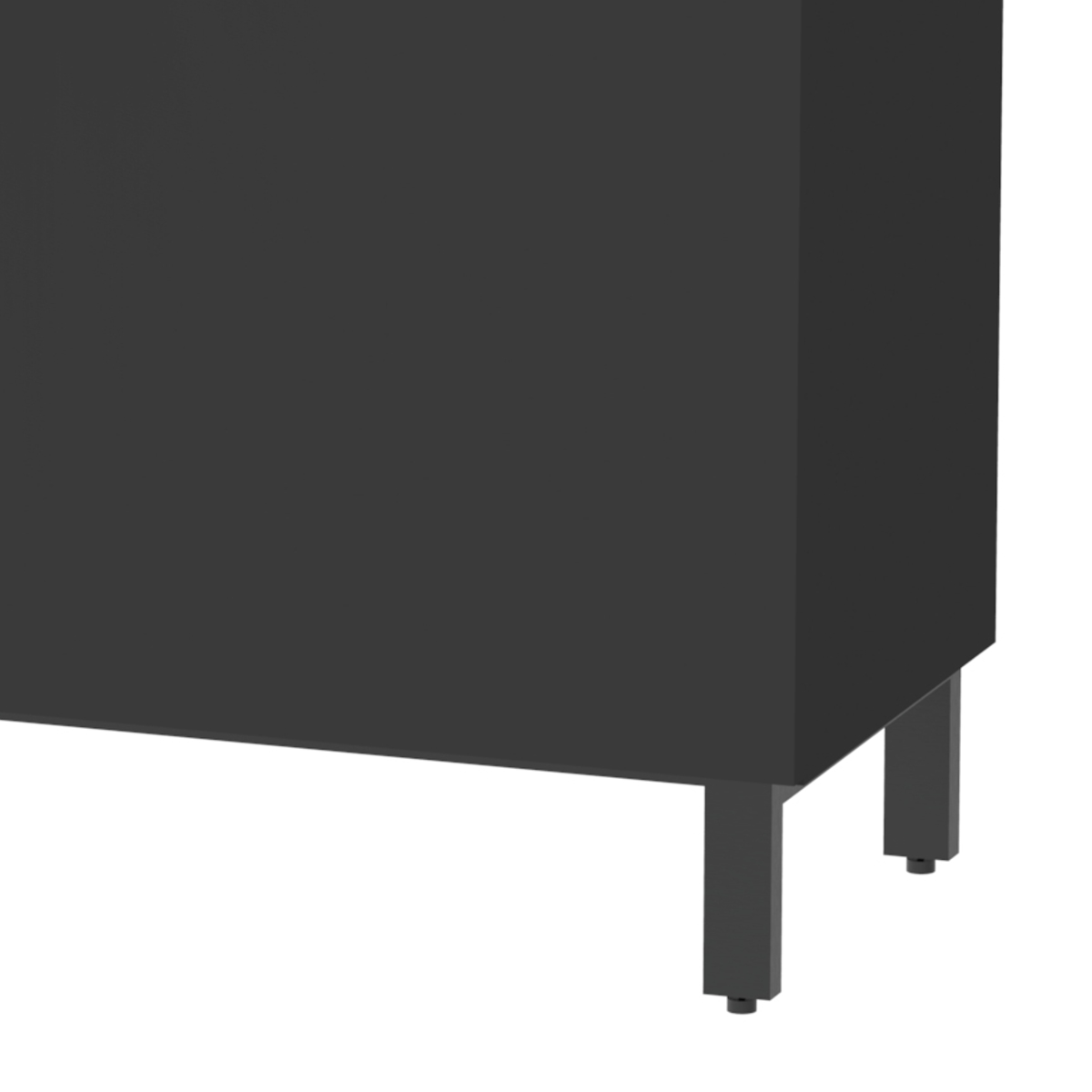 カウンター 木製 開き戸収納タイプ オフィス家具 幅100cm （ 法人限定 収納 棚 本棚 開き戸 オフィス ） オフィスワゴン、脇机 