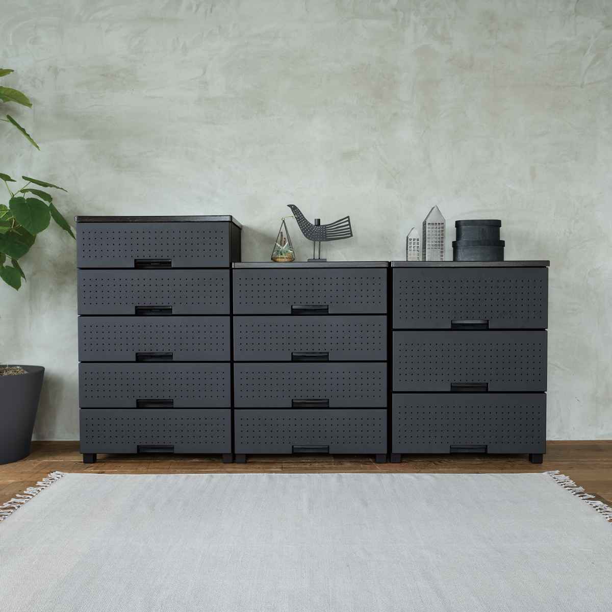 Fits チェスト フィッツプラス デコ 5段 幅65×奥行41×高さ105cm