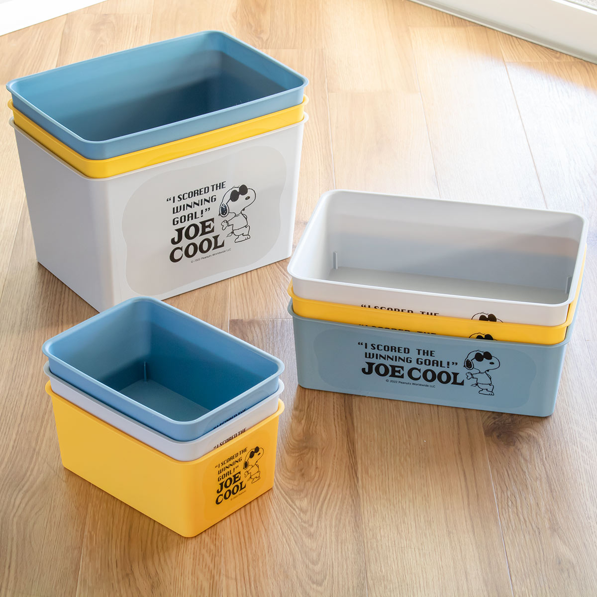 錦化成 収納ボックス L 幅38×奥行27×高さ24cm スヌーピー コレクトBOX