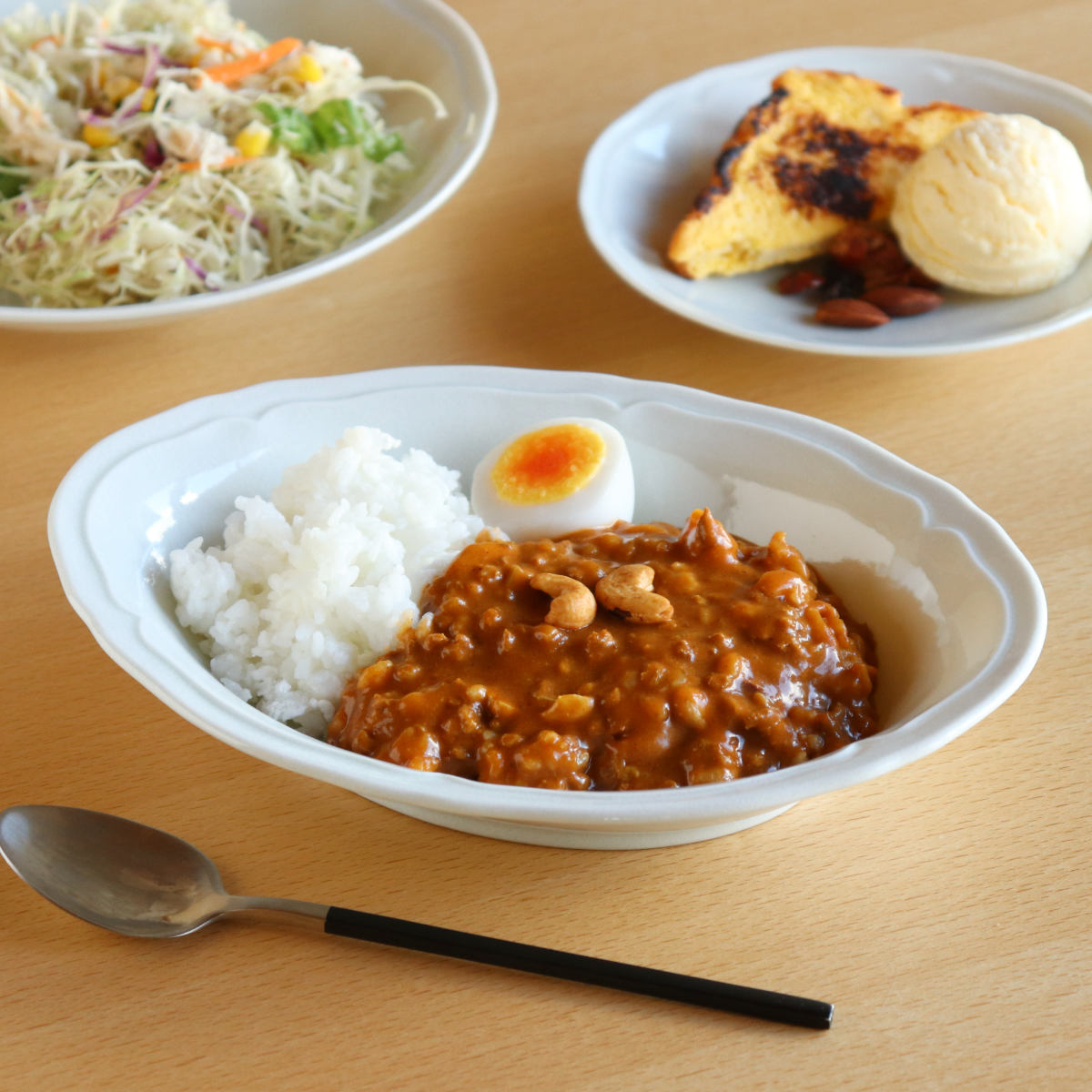 オーバルプレート 24cm 梨花 磁器 （ 食洗機対応 電子レンジ対応 中皿