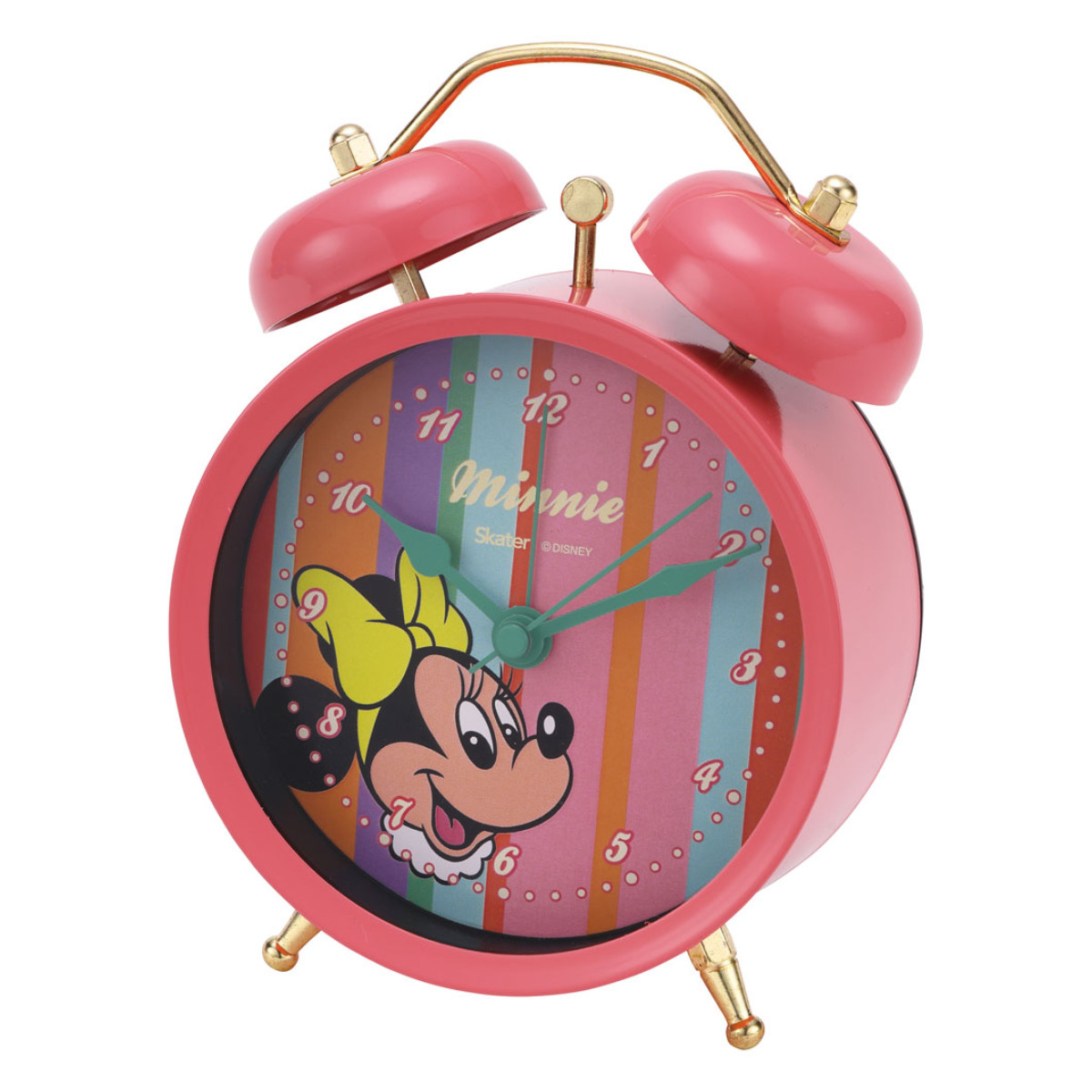 希少　レトロ　ミッキー &ミニー　目覚まし時計 416009-2.jpg