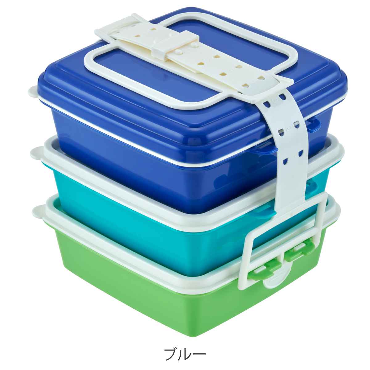 お弁当箱 ピクニックケース 3段×920ml （ ピクニックランチボックス お