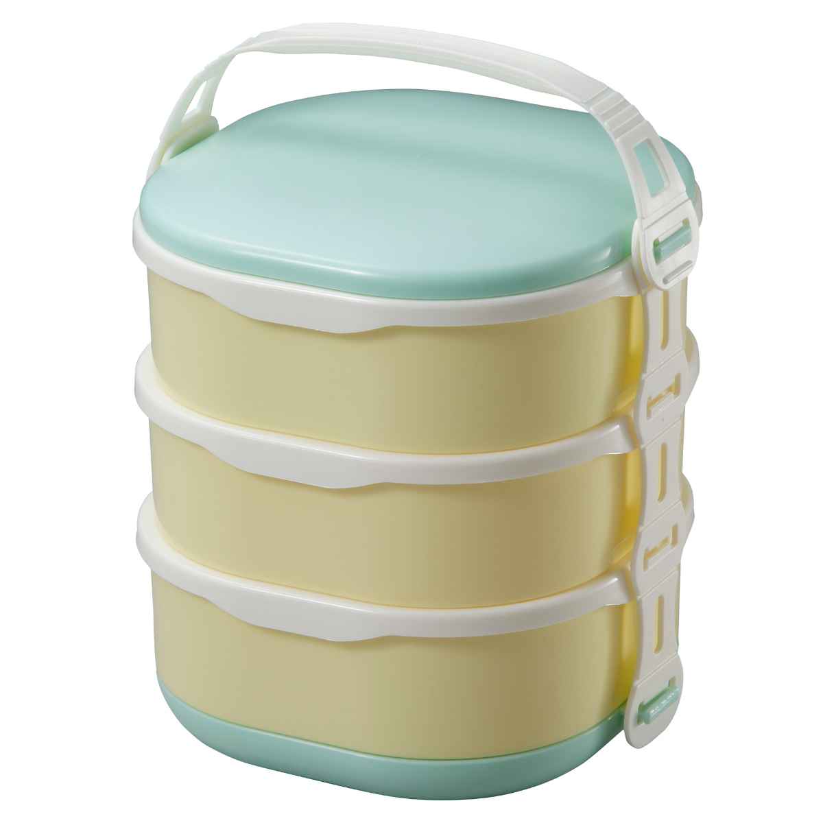 お弁当箱 ピクニックケース 3段×500ml （ ピクニックランチボックス お