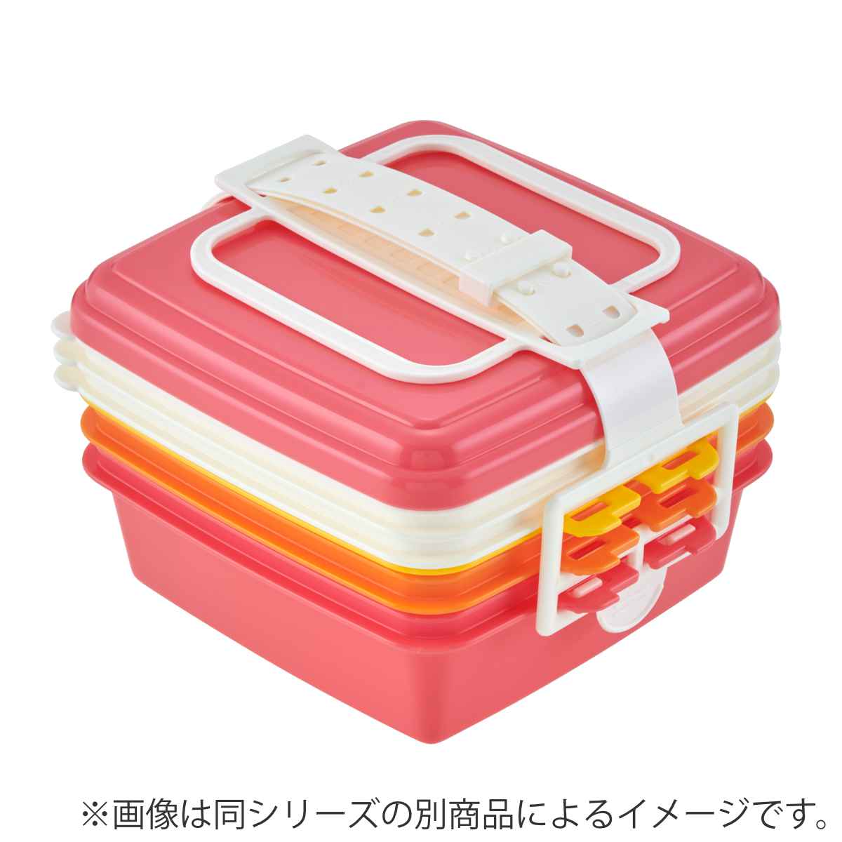 お弁当箱 ピクニックケース 角型 小 3段×920ml スヌーピー