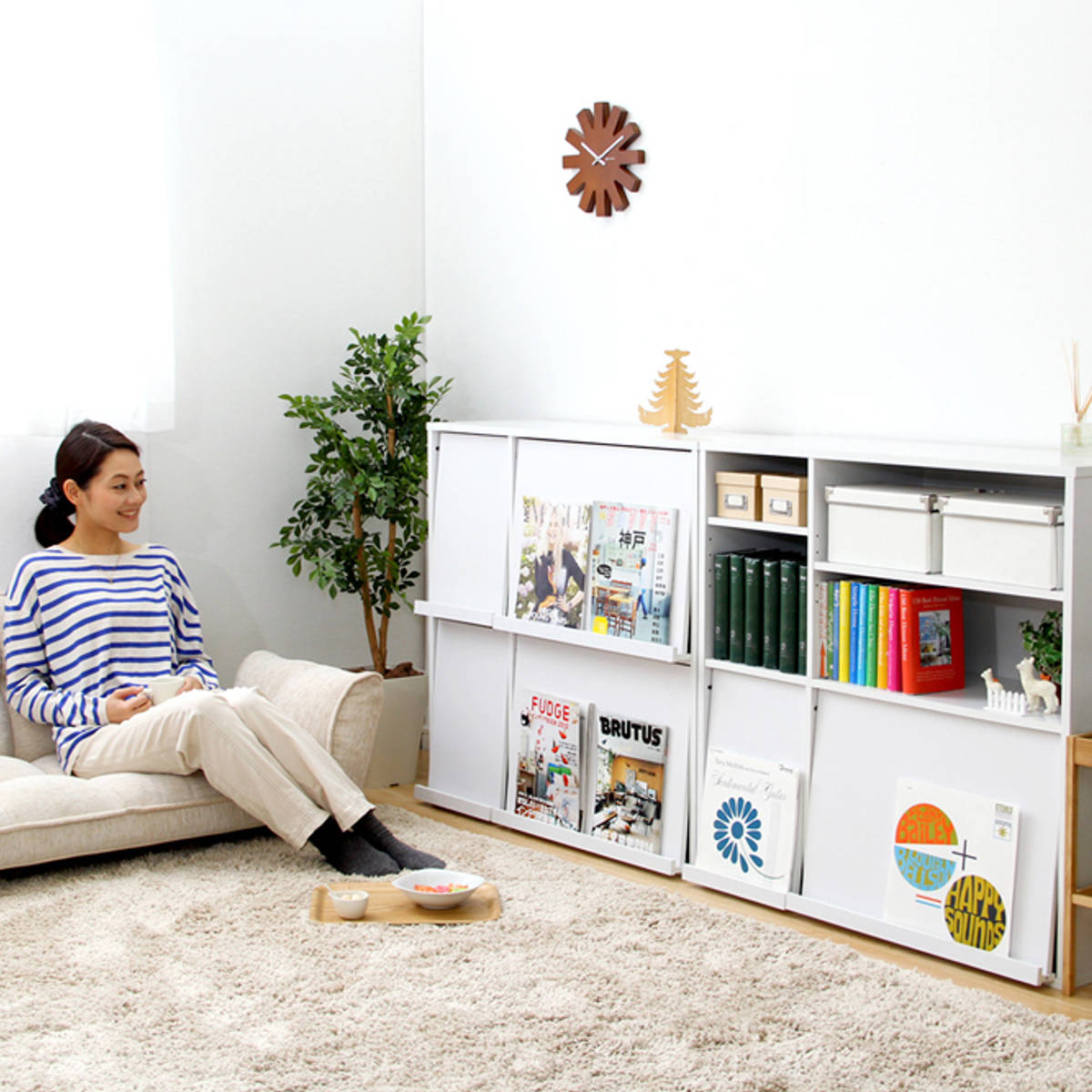 ホームテイスト（HOME taste） ディスプレイラック 幅92cm 2台組