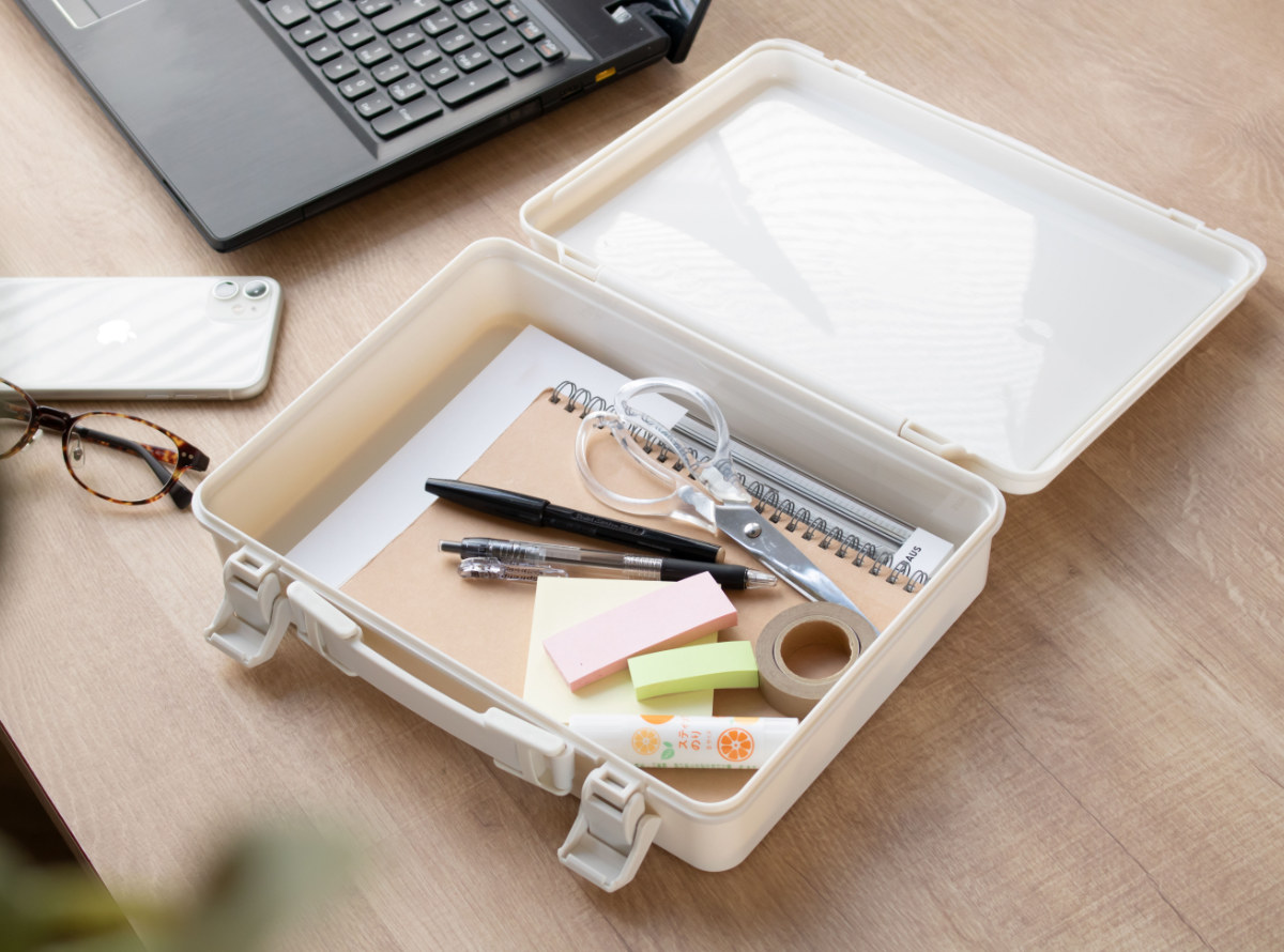 特価 小物収納 ハコット トランク スモーキー...の詳細画像5