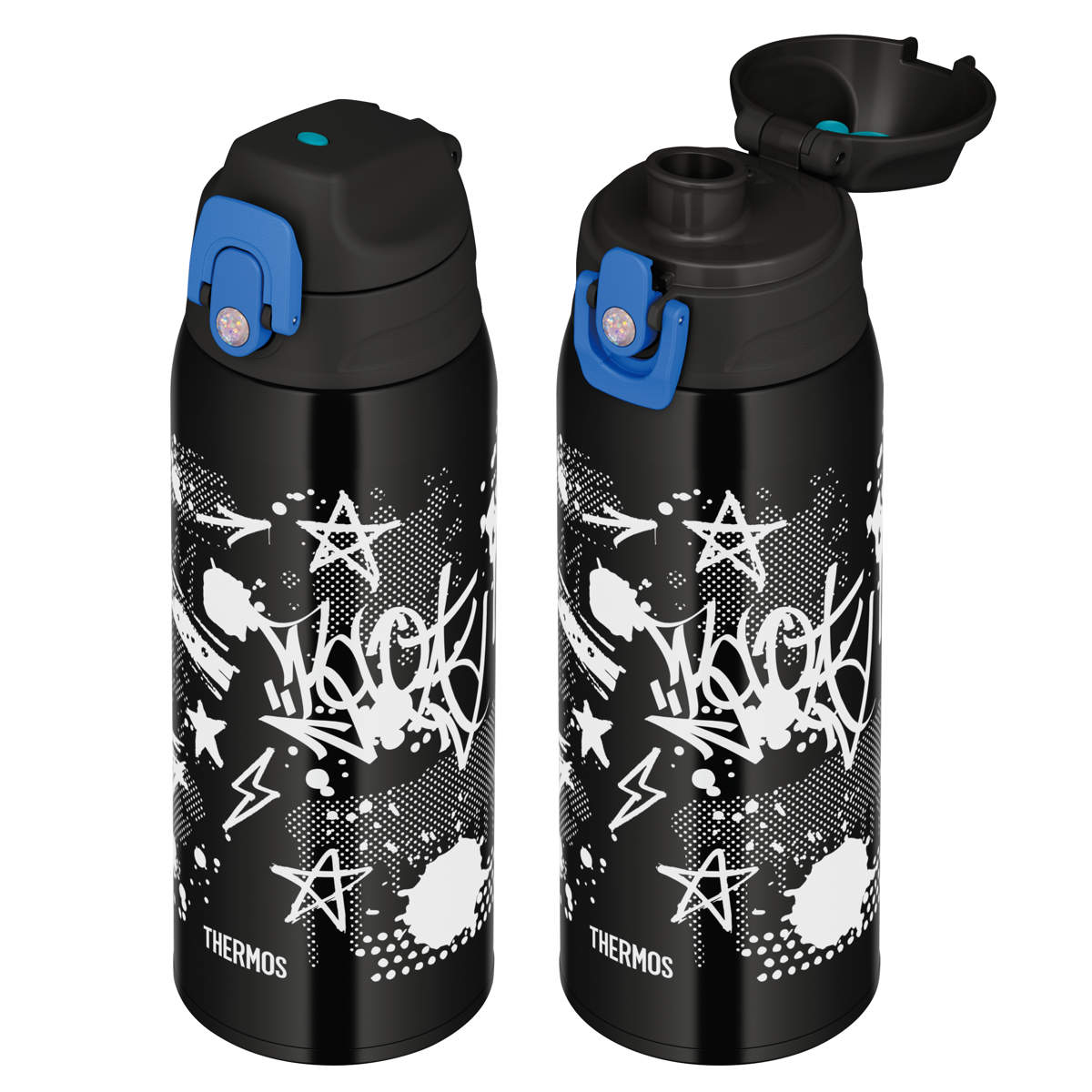 THERMOS（サーモス） 水筒 800ml 2way コップ付き 直飲み ステンレス