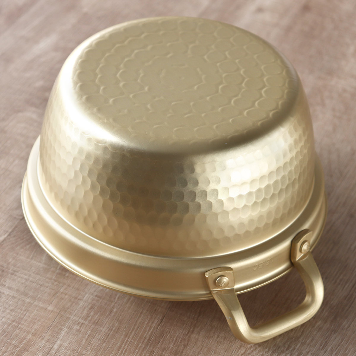 北陸アルミニウム 特典付き 両手鍋 15.5cm 小伝具 アルミ段付鍋 木蓋付