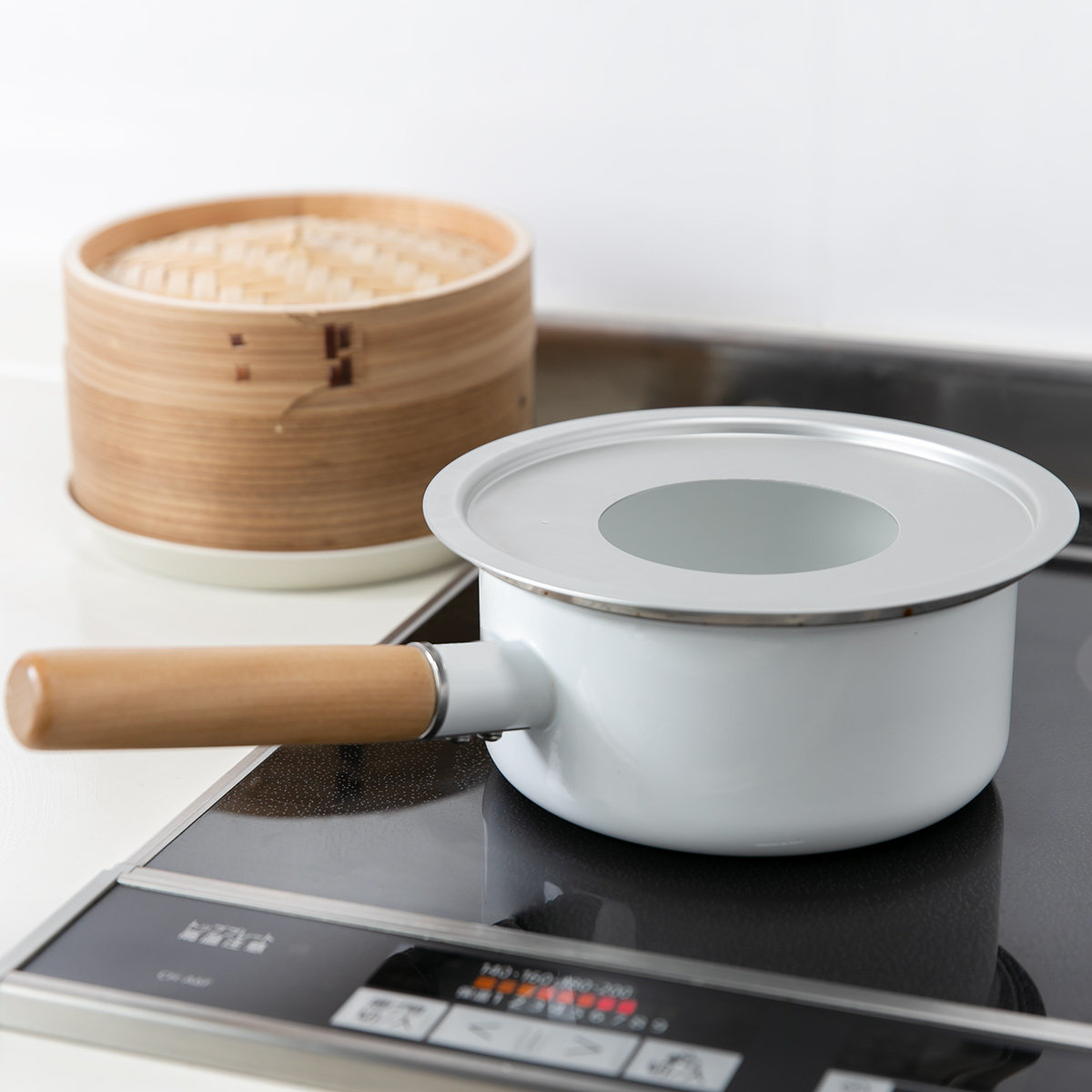 北陸アルミニウム 蒸し板 24cm 中華セイロ用受け台 アルミ製 日本製